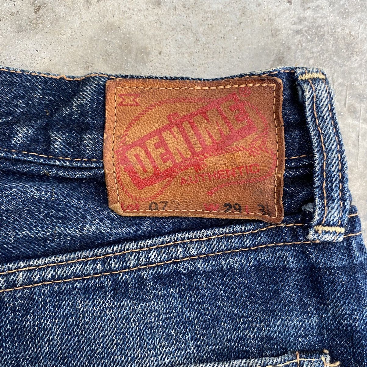 Denime Vintage 90’s Denime Japan Faded Blue Selvedge Jeans Size US 28 / EU 44 - 14 Thumbnail