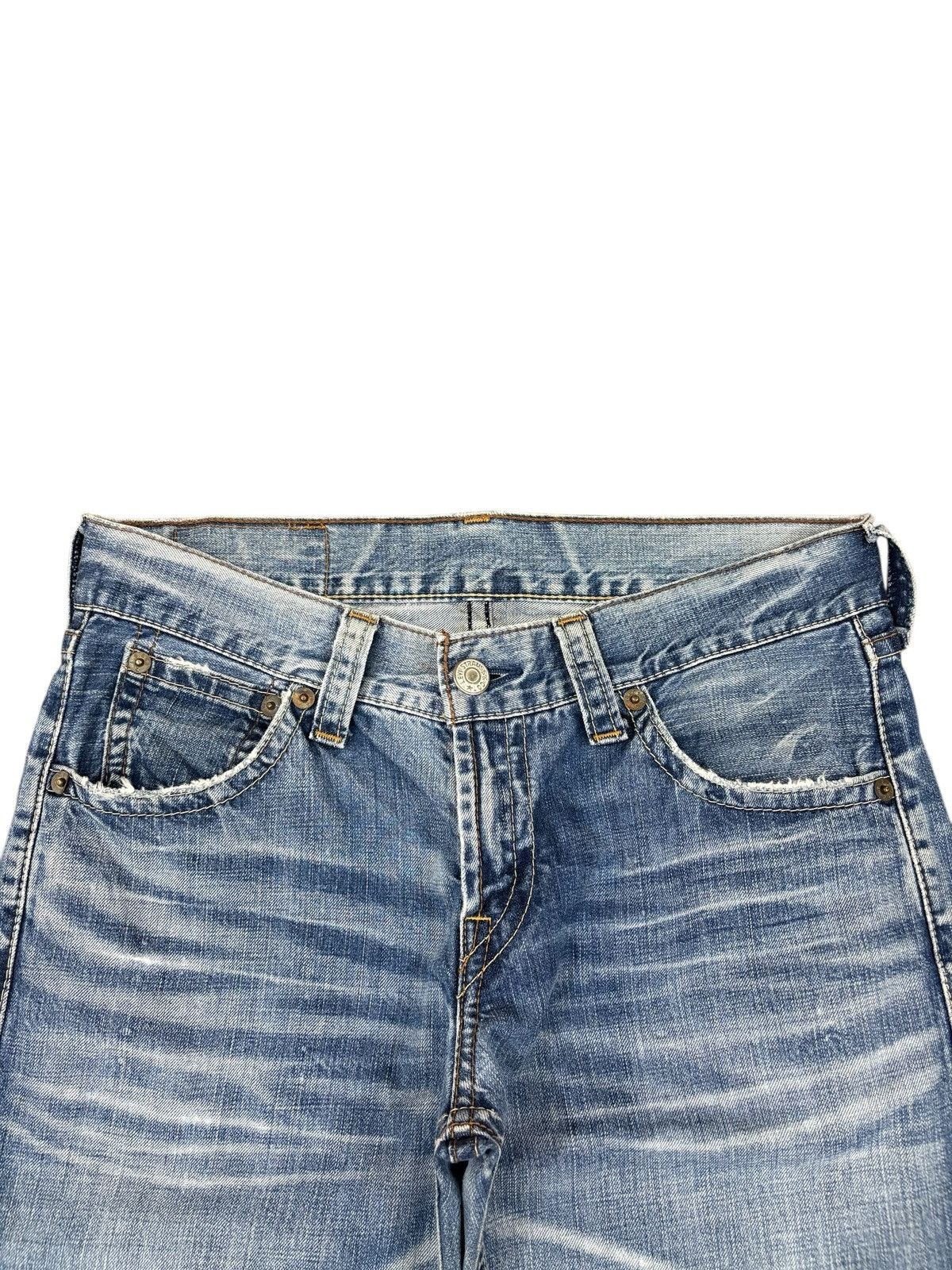 Levi's Vintage 90s Levis 502 Faded Wash Loose Jeans Size US 34 / EU 50 - 4 Thumbnail