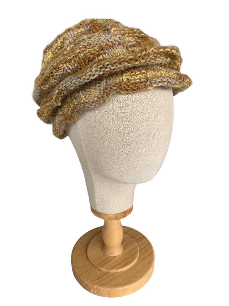 Japanese Brand × Kapital × Vintage HIPPIES STYLE 🌈 Chochet Knitted Beanie Hats Size ONE SIZE - 1 Thumbnail