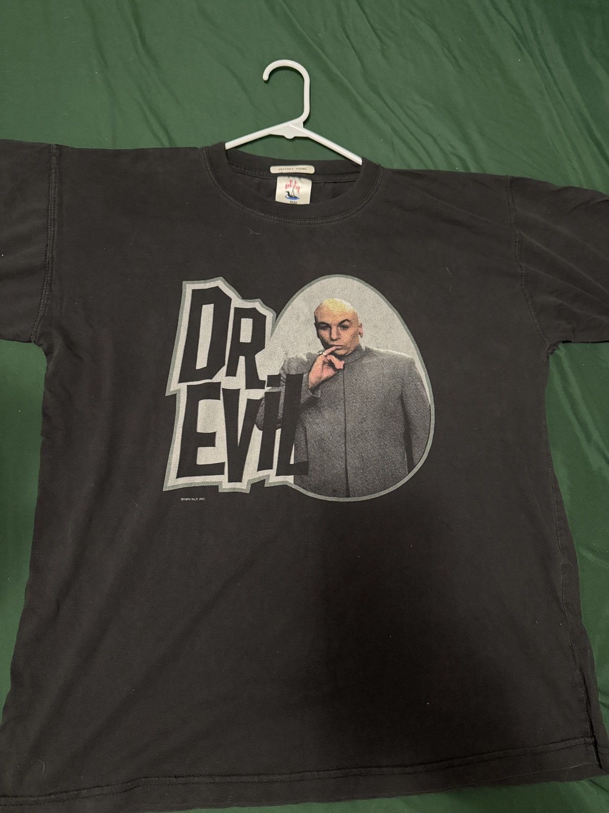 Vintage 1999 Dr. Evil Austin Powers Movie Promo T- Shirt Size US M / EU 48-50 / 2 - 7 Thumbnail