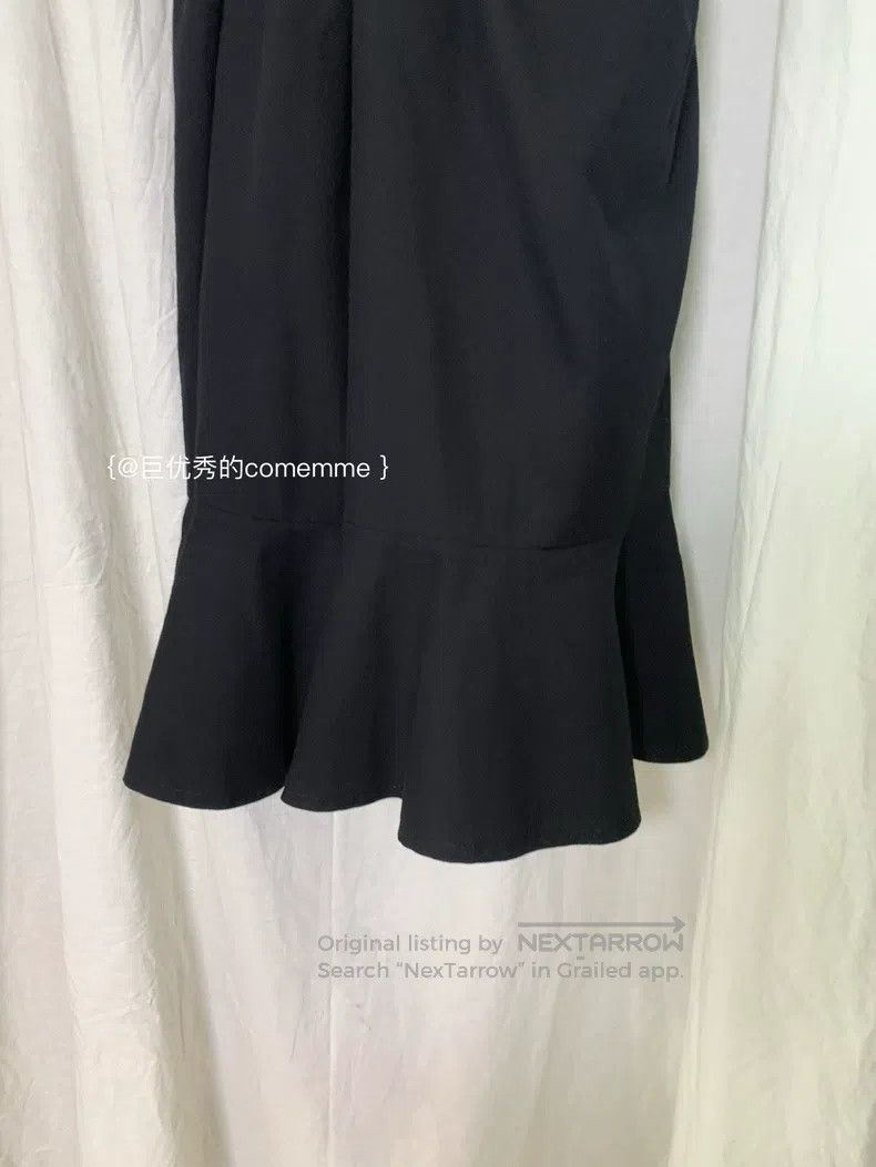 Comme des Garcons Comme des Garcons size F Layered Irregularly Assembled Bla Size 23" - 5 Thumbnail