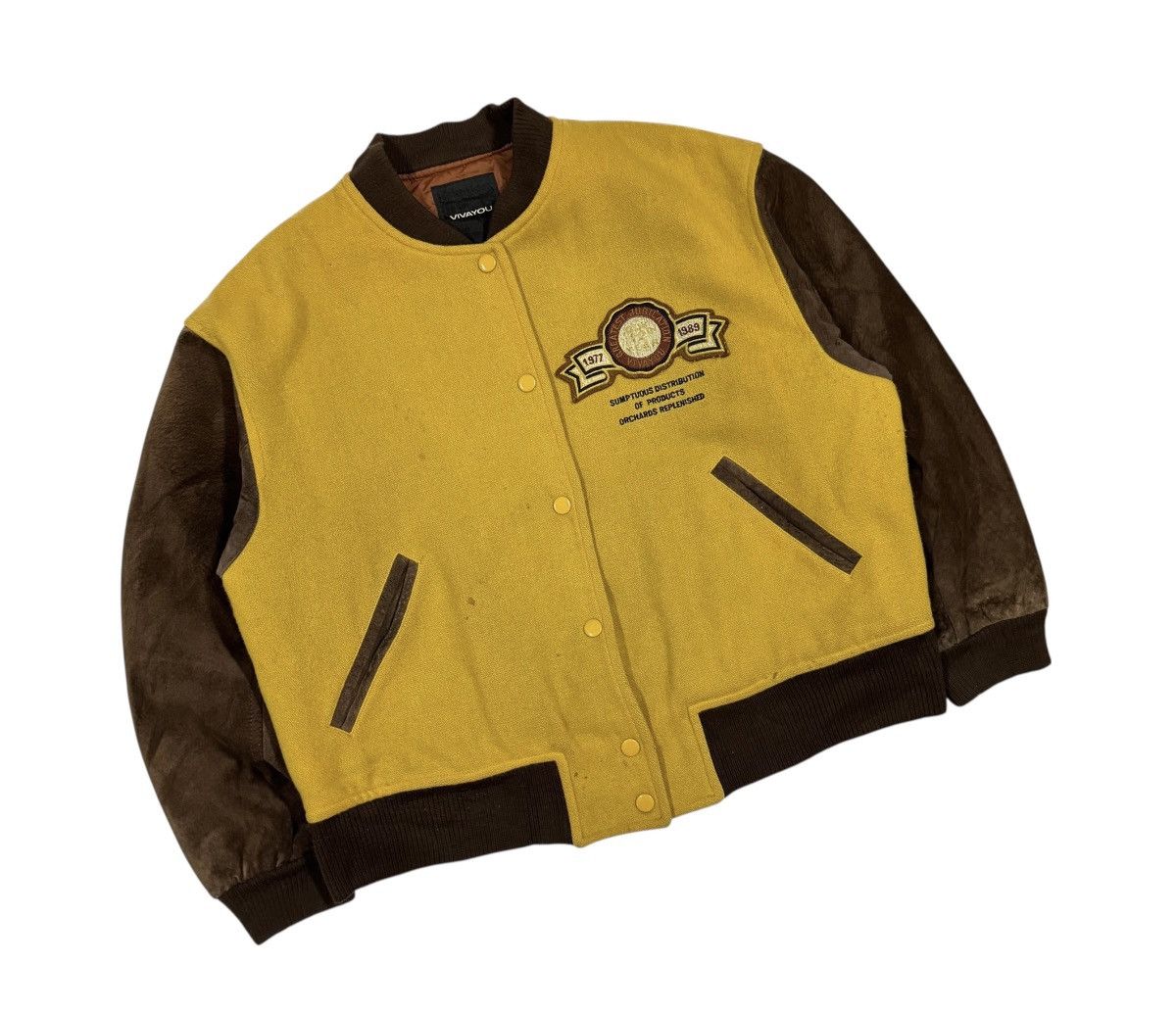 If Six Was Nine Vtg🔥90’s VivaYou Coach Leather Sleeve Jacket Size US L / EU 52-54 / 3 - 6 Thumbnail