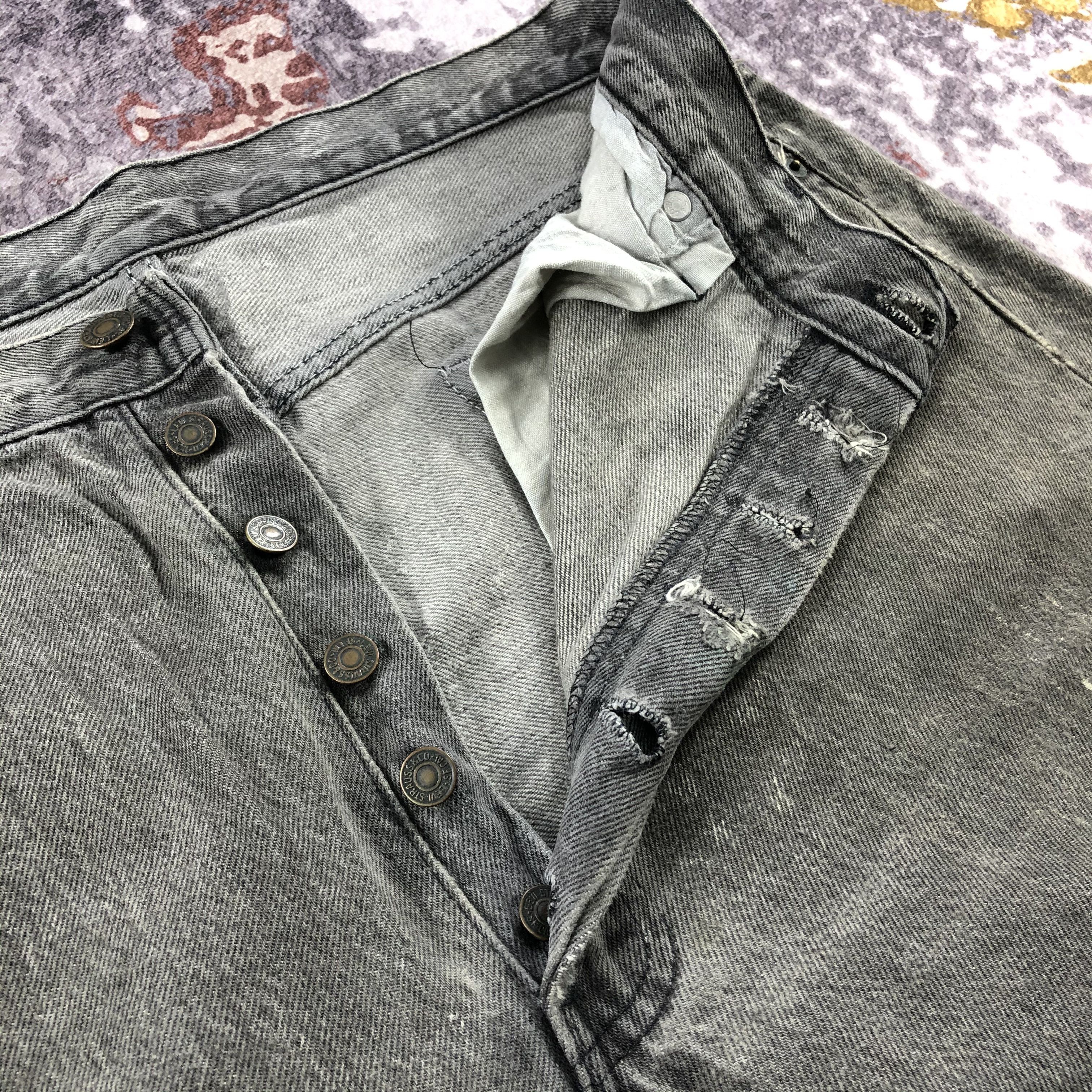 Levi's × Vintage 90s Vintage Levis 501 Jeans-JM2437 Size US 35 - 14 Thumbnail