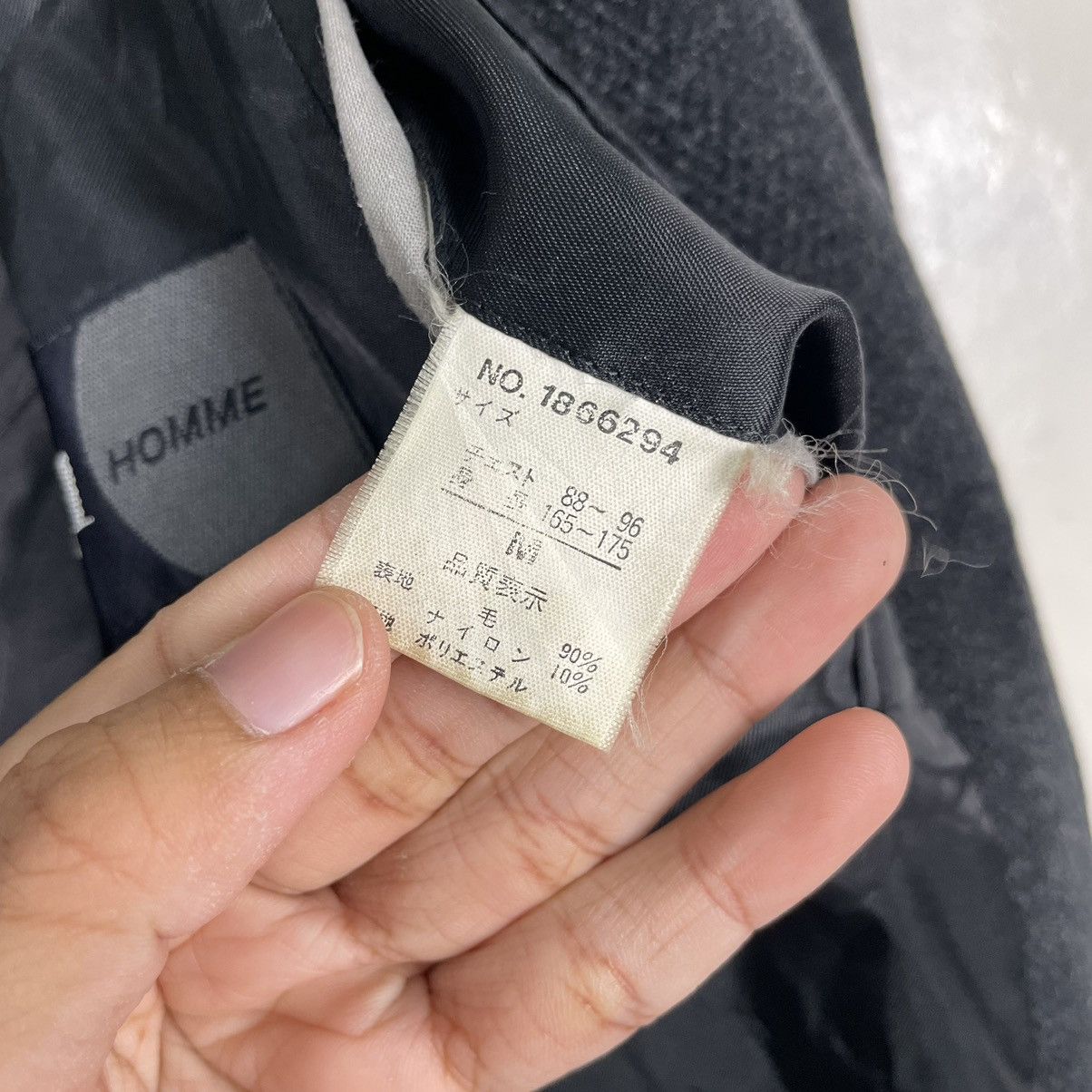 Final Home × Japanese Brand 💥R-1 HOMME JAPAN LONG COAT Size US M / EU 48-50 / 2 - 18 Thumbnail