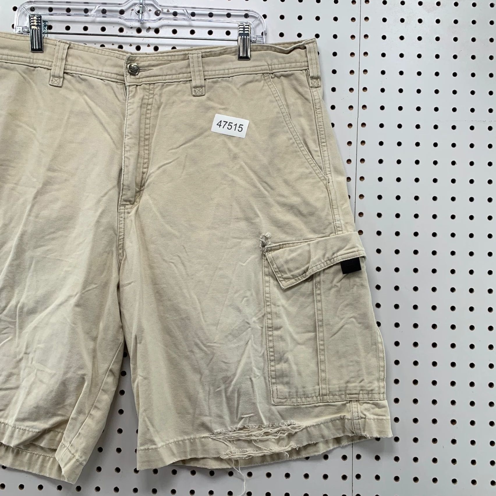 The North Face The North Face Cargo Shorts Mens 38 Beige Canvas Outdoor Utility 38x10 Cargo Pockets Mens Beige Cotton Regular Summer Outdoor Pants Size US 38 / EU 54 - 5 Thumbnail