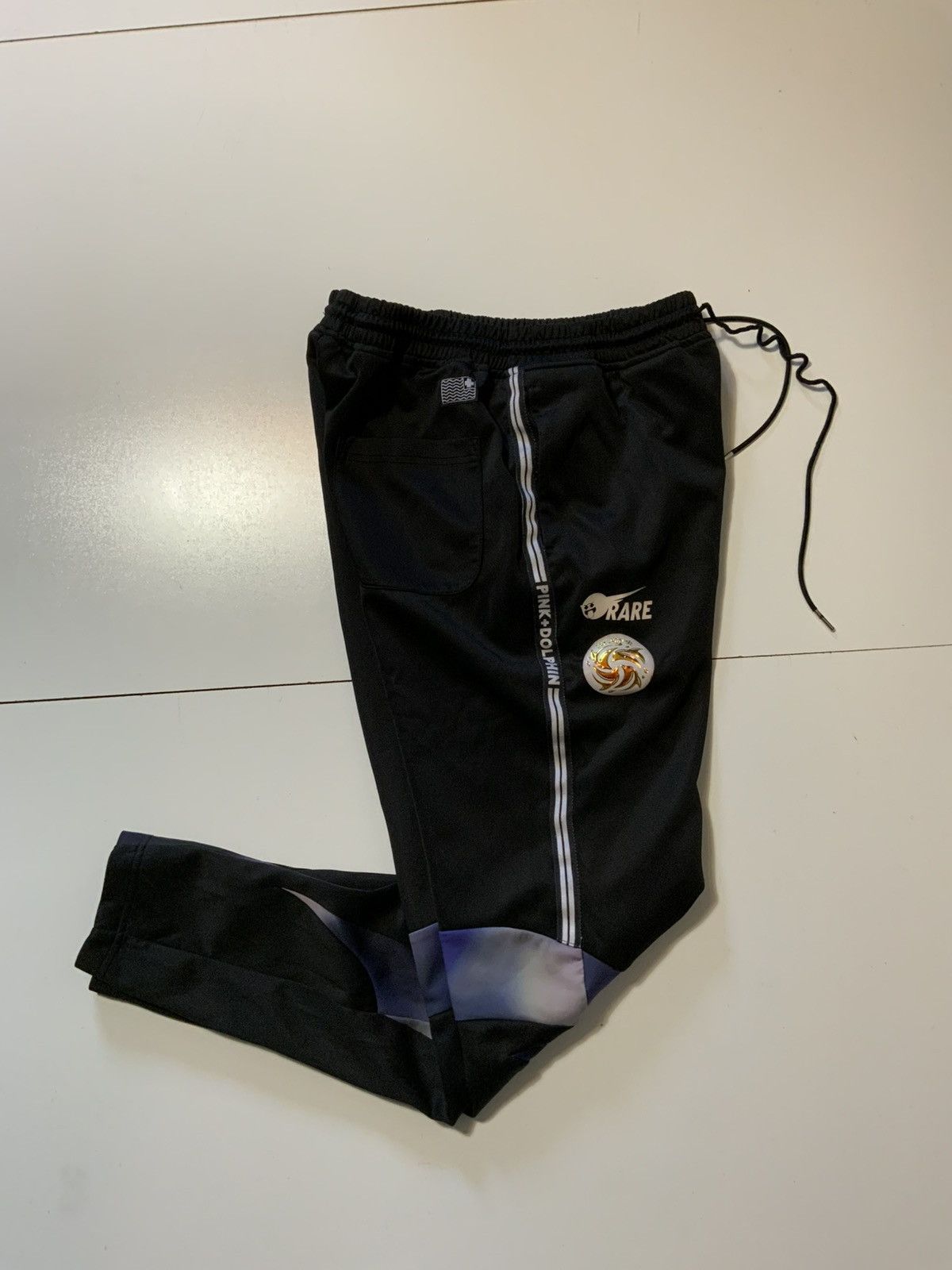 Pink Dolphin Pink + Dolphin Fly Legends Rare Northern Lights Track Pants Size US 32 / EU 48 - 2 Thumbnail