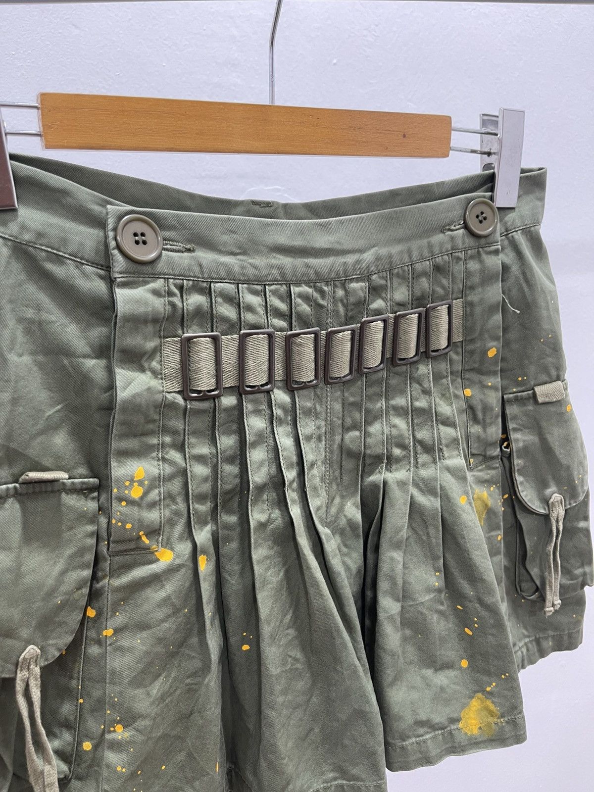Sunao Kuwahara Issey Miyake by Sunaokuwahara Military Skrit Size 30" / US 8 / IT 44 - 4 Thumbnail
