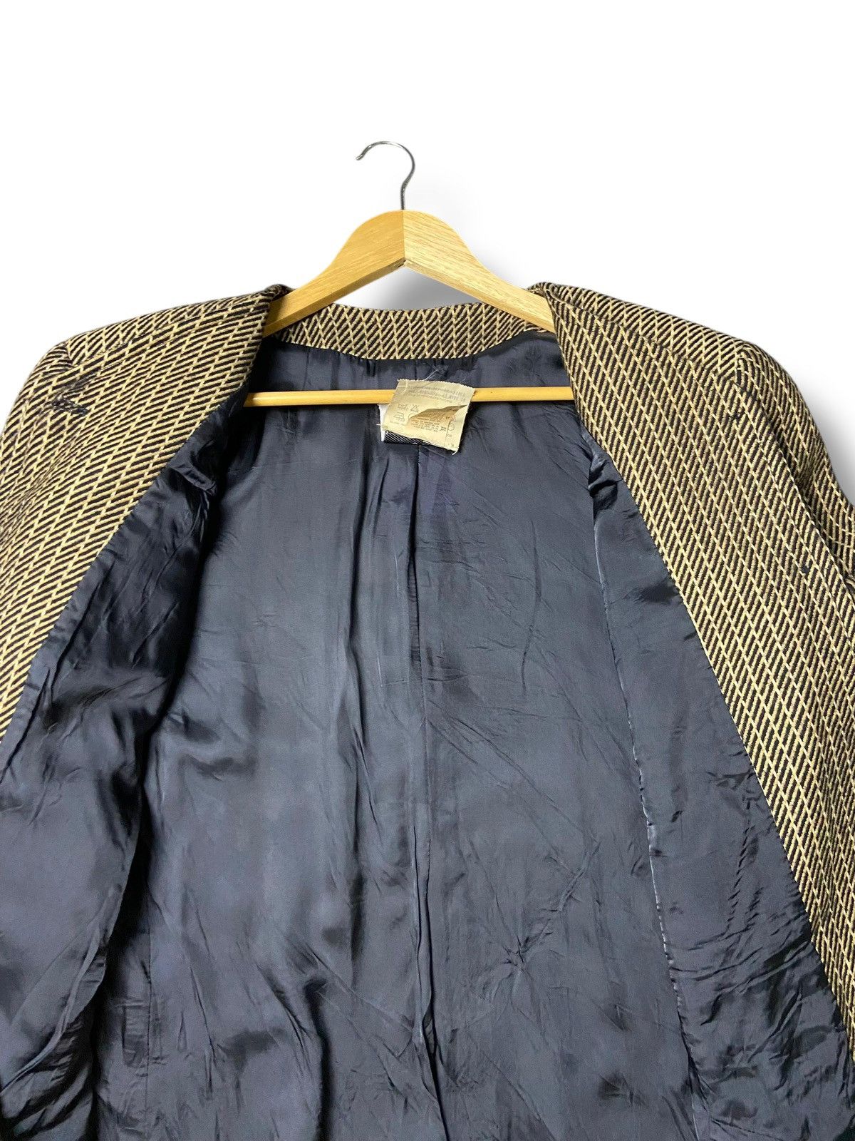 Japanese Brand Milano Gibierre Donna Stripes Coat (138) Size US XXS / EU 40 - 3 Thumbnail