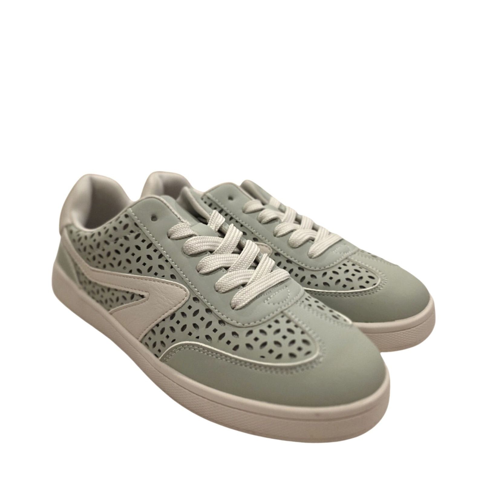Dolce Vita DV Dolce Vita Perforated Sneakers Sage Green Size 6.5 Size US 6.5 / IT 36.5 - 5 Thumbnail