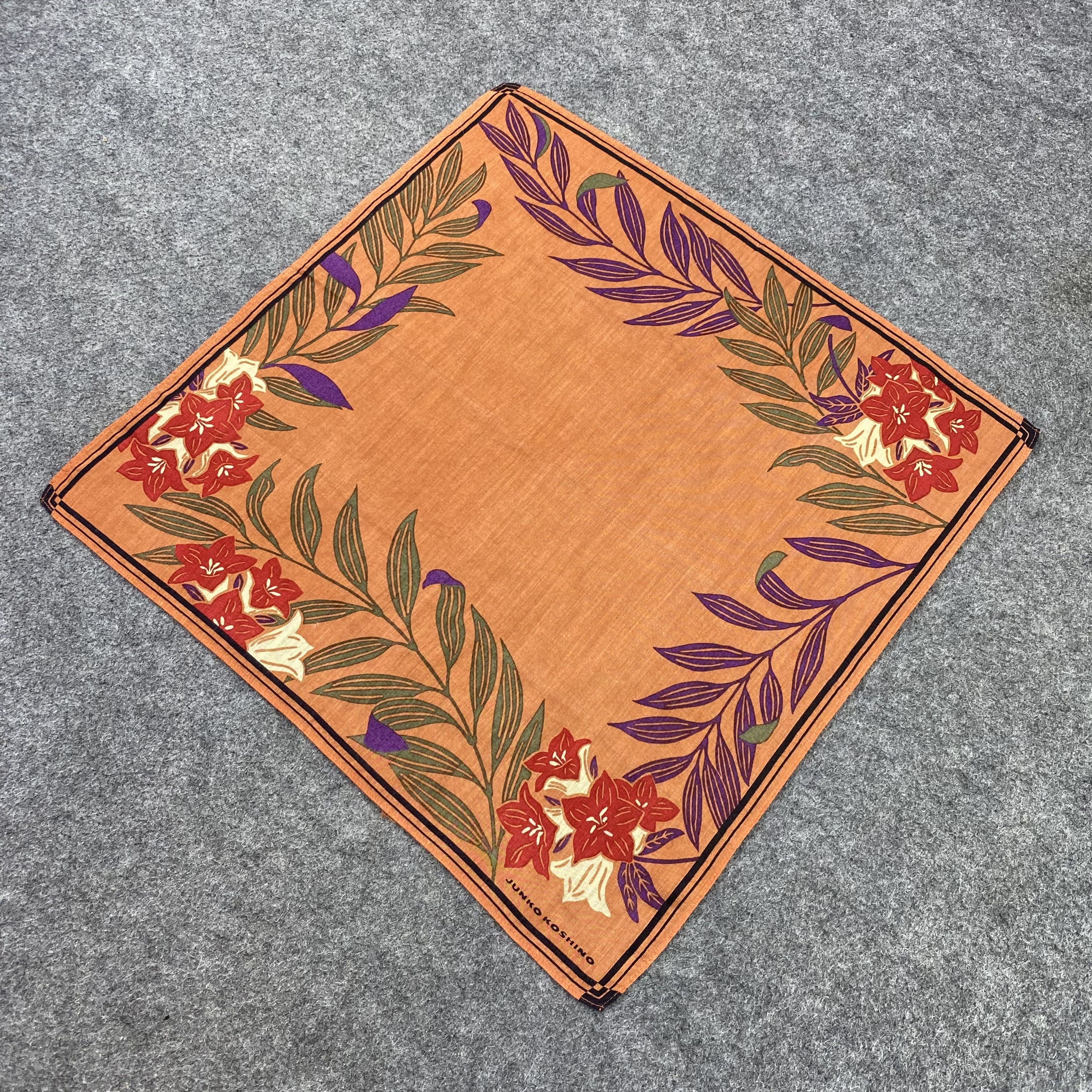 Japanese Brand Junko Koshino Handkerchief / Bandana / Neckerchief-B1345 Size ONE SIZE - 4 Thumbnail