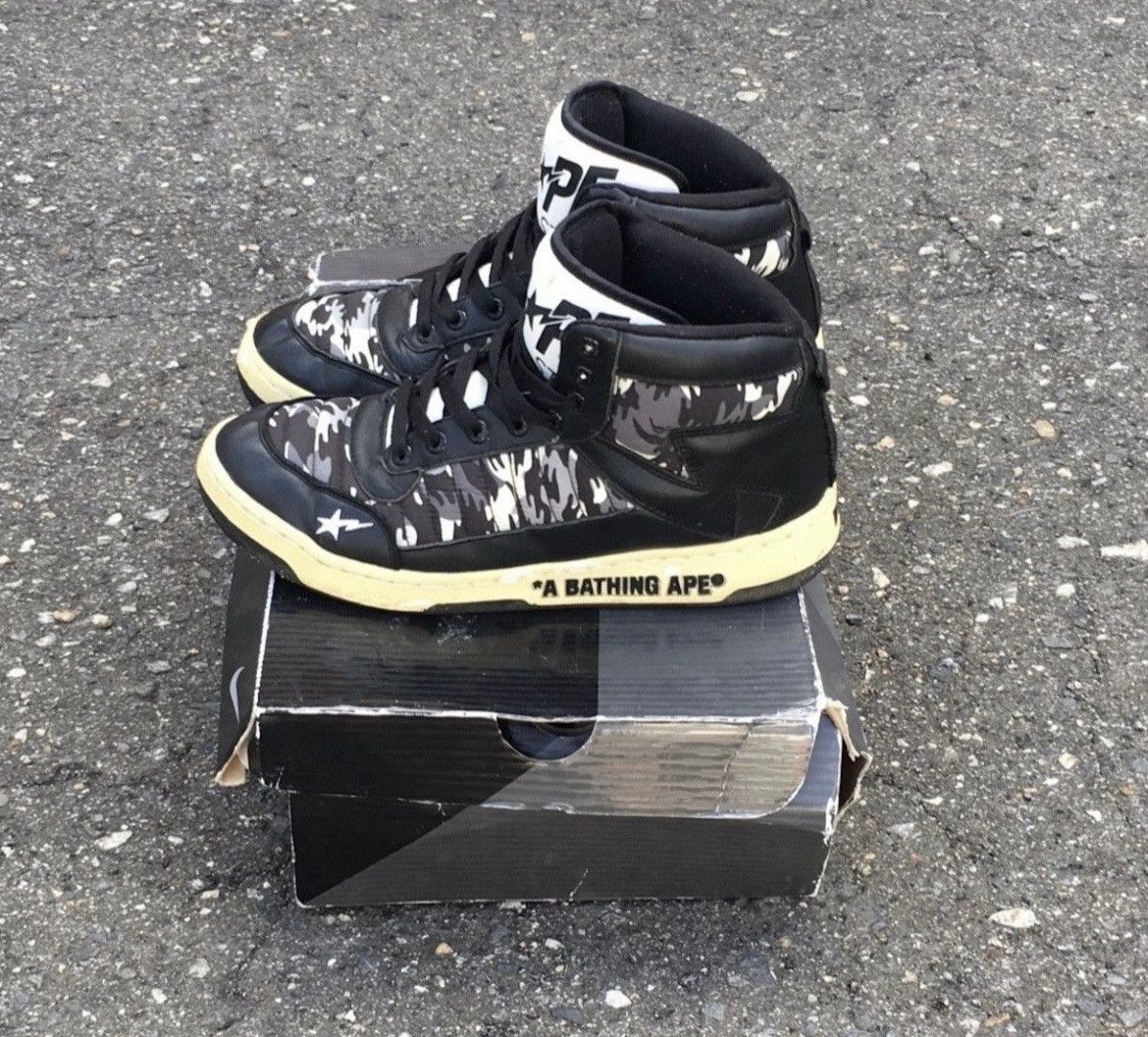 Bape Bape high top Bapestas Size US 8.5 / EU 41-42 - 3 Thumbnail