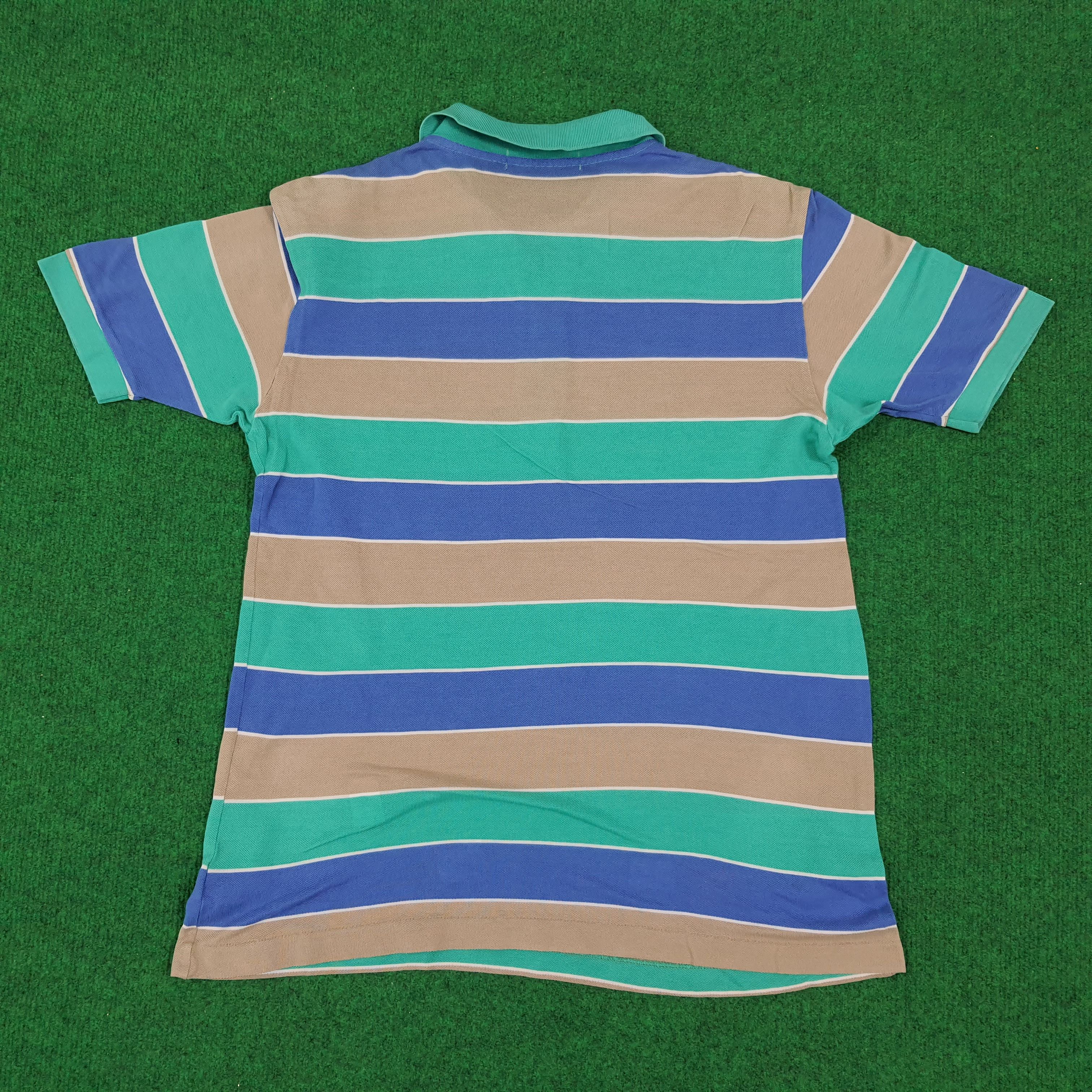 Vintage Vintage Givenchy Paris Stripes Designer Polo Shirt Size US S / EU 44-46 / 1 - 3 Thumbnail