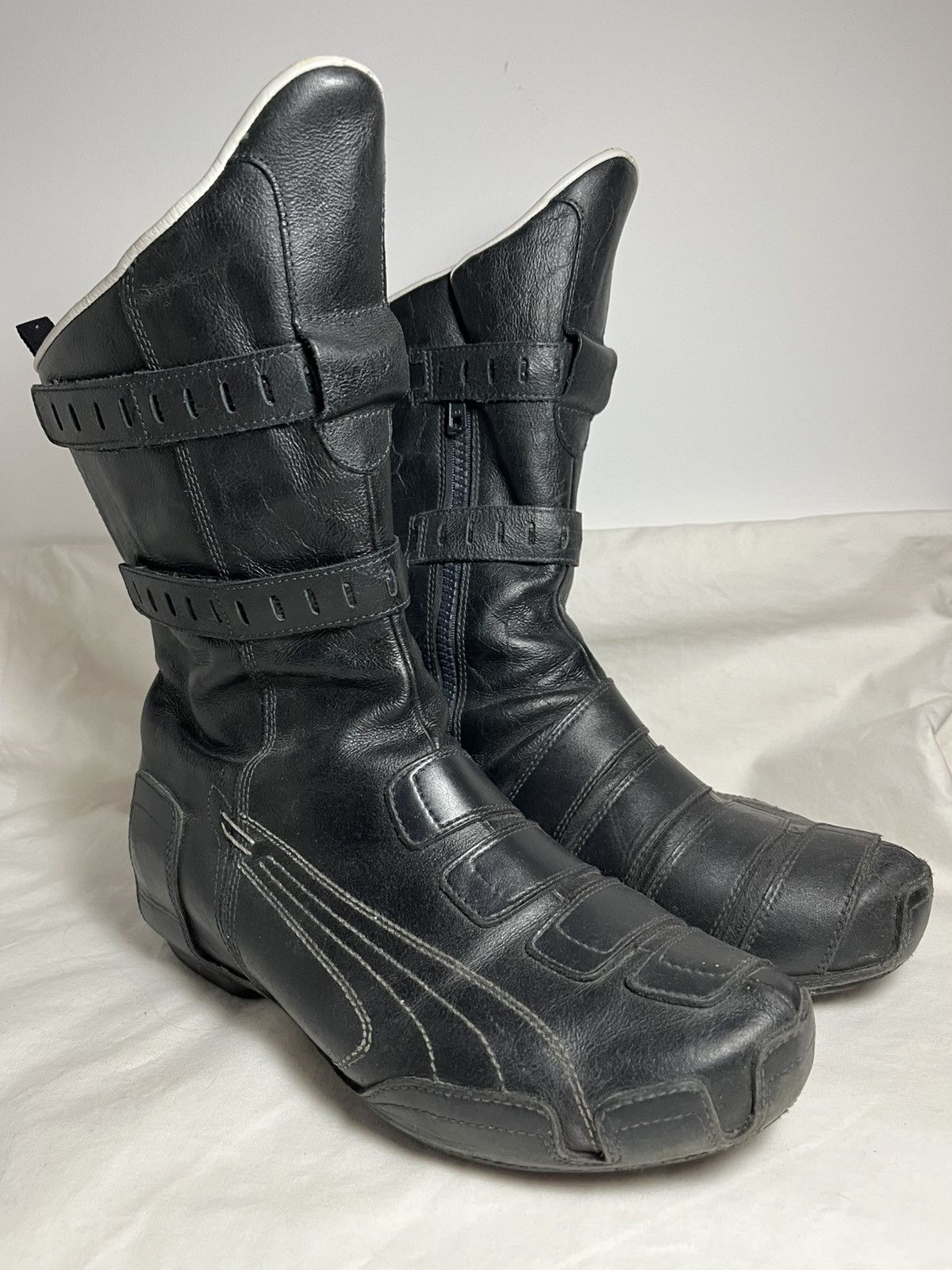 Puma LEATHER PUMA BOOTS Size US 9 / EU 42 - 1 Thumbnail