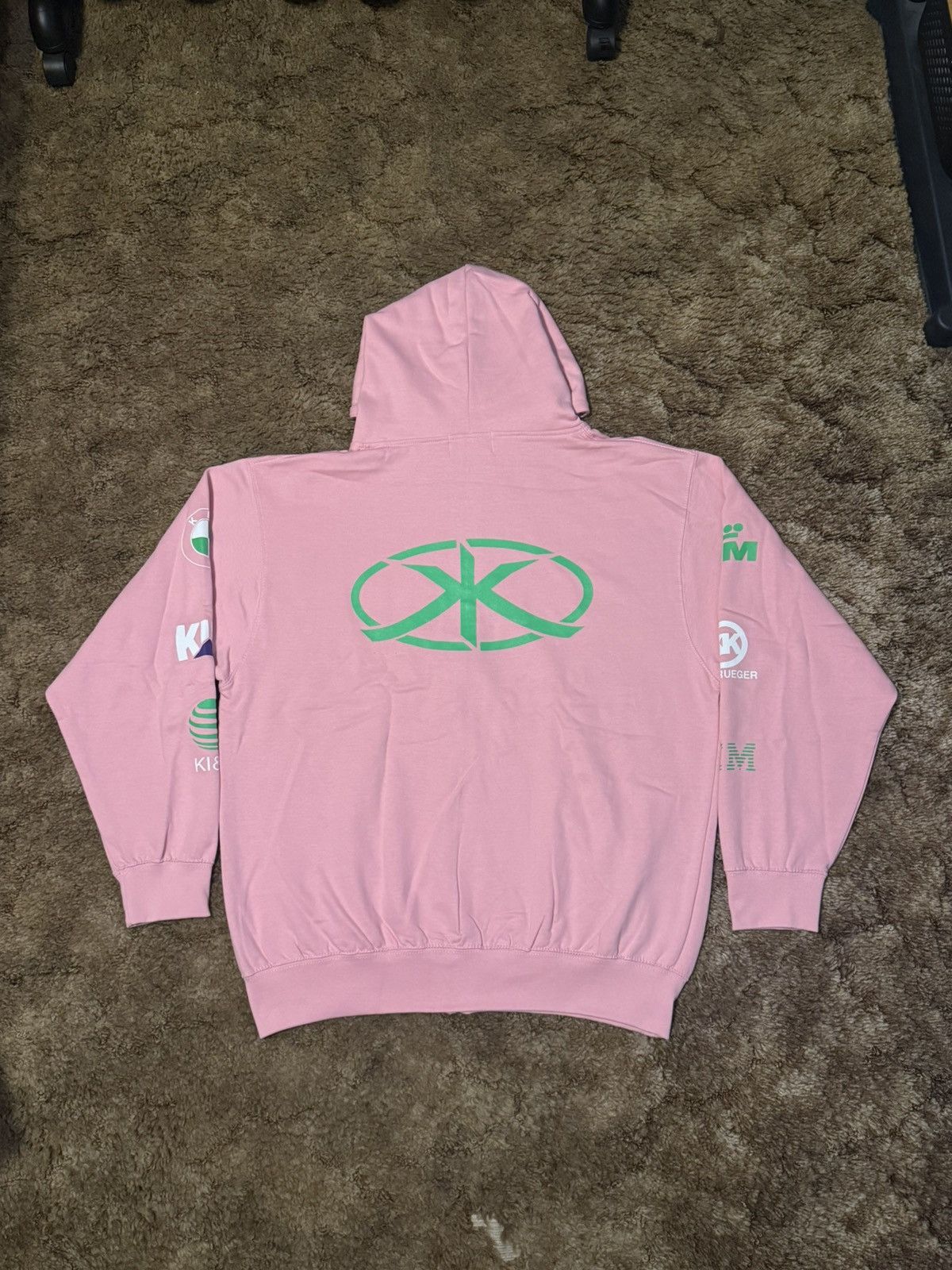 Kim Krueger Kim Krueger Valentines Day Full Zip Logo Hoodie Size Large Size US L / EU 52-54 / 3 - 4 Thumbnail