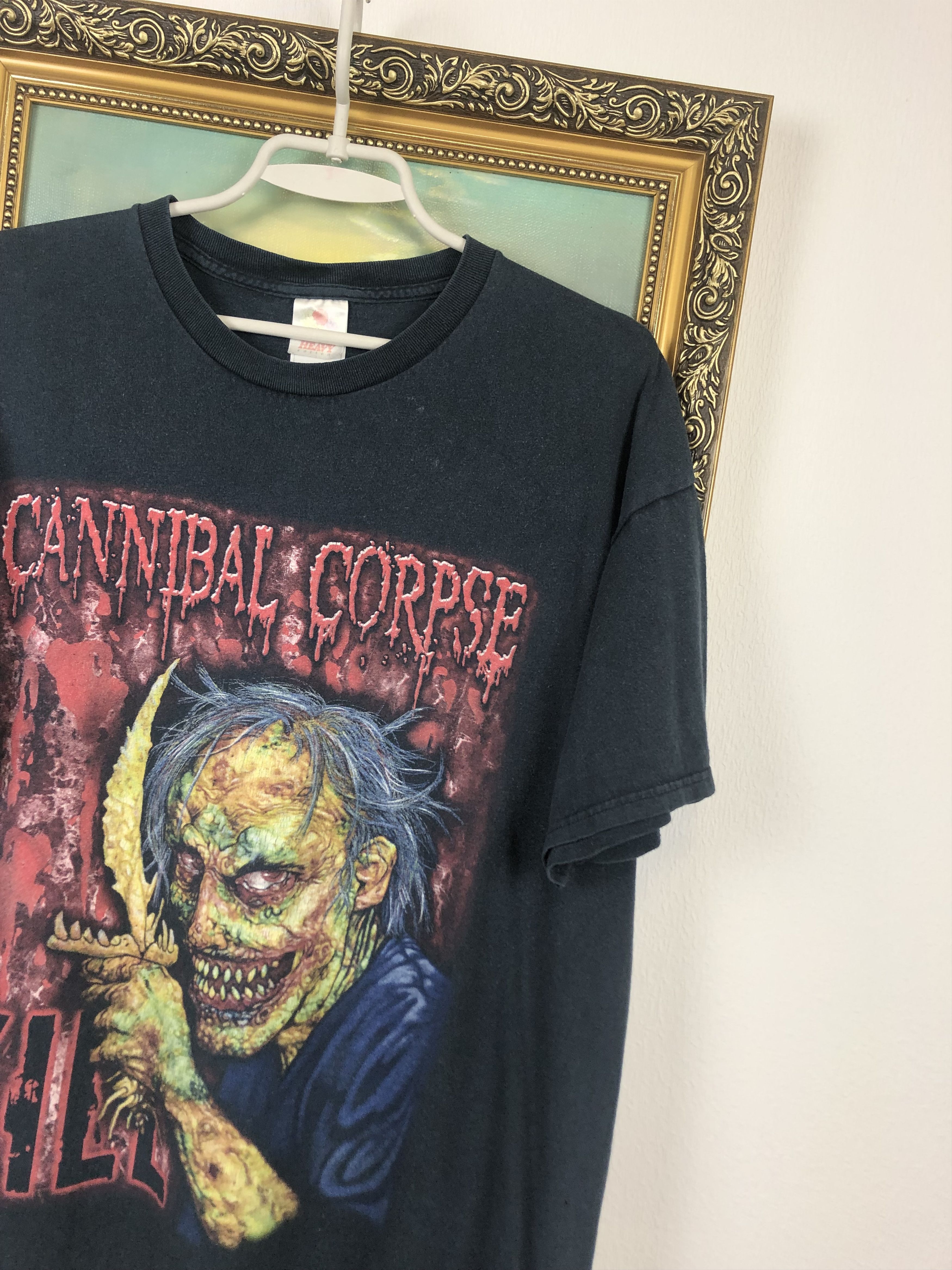 Band Tees × Vintage Vintage Cannibal Corpse Band Rare Kill Shirt Tee Size US XL / EU 56 / 4 - 4 Thumbnail