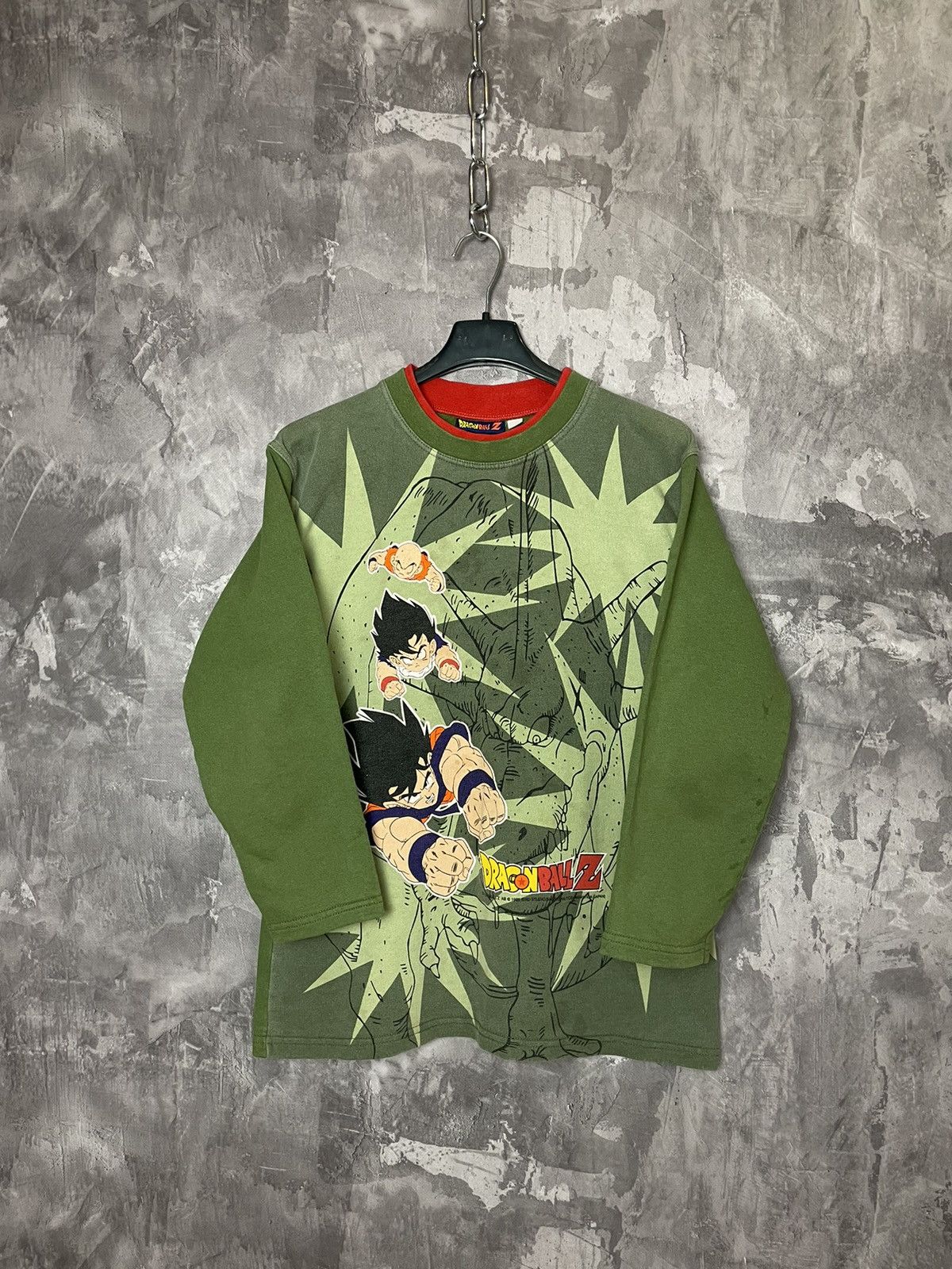 Anime × Japanese Brand × Vintage Rare Vintage 1989 Dragon Ball Z Super Saiyan Sweatshirt 80s Size US XS / EU 42 / 0 - 1 Thumbnail