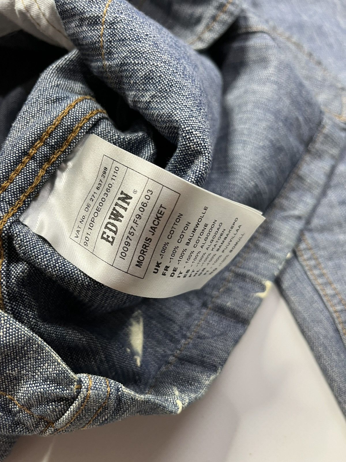 Edwin × Japanese Brand Edwin Morris jacket Size US M / EU 48-50 / 2 - 11 Thumbnail