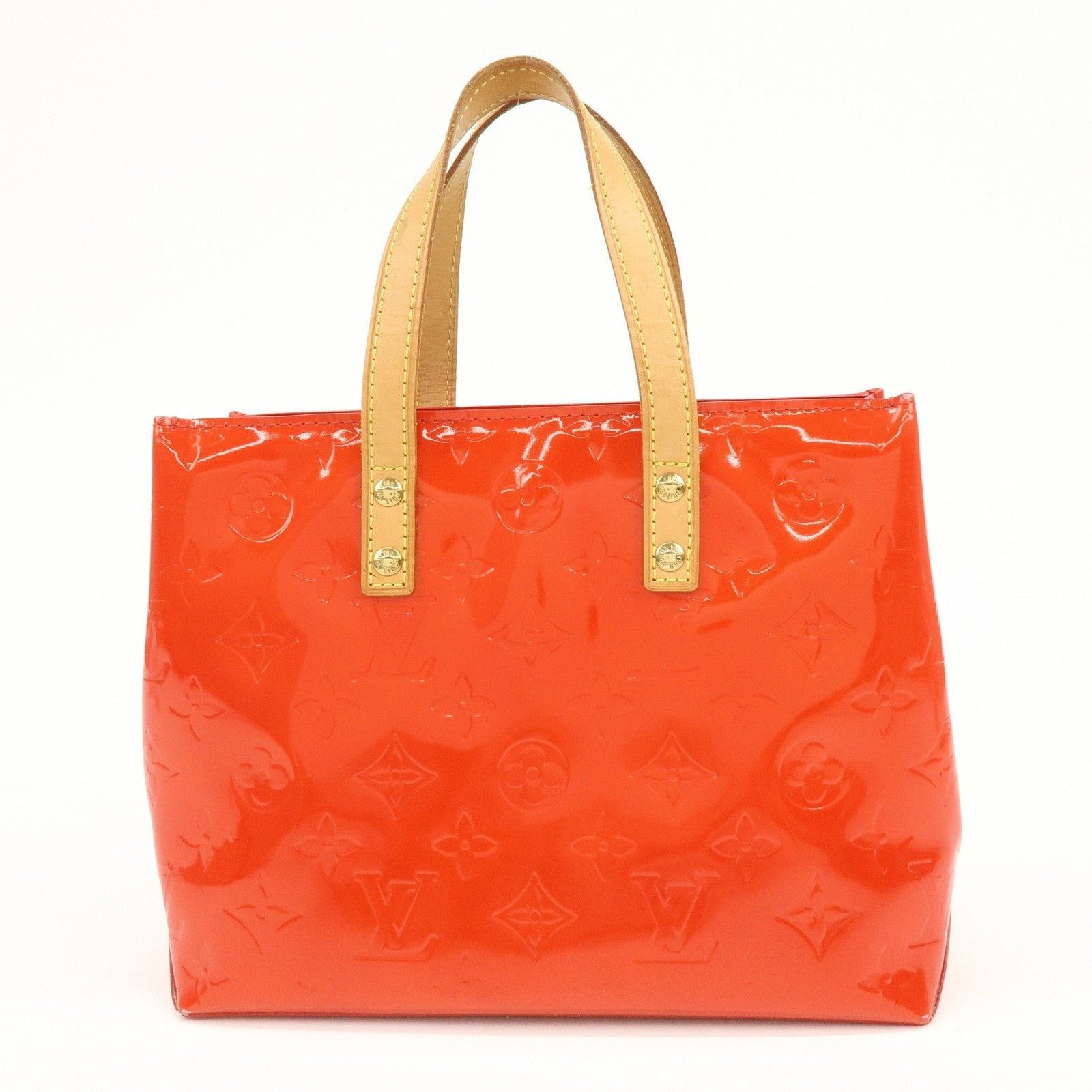 Louis Vuitton Louis Vuitton Monogram Vernis Lead PM Tote Orange Size ONE SIZE - 2 Thumbnail