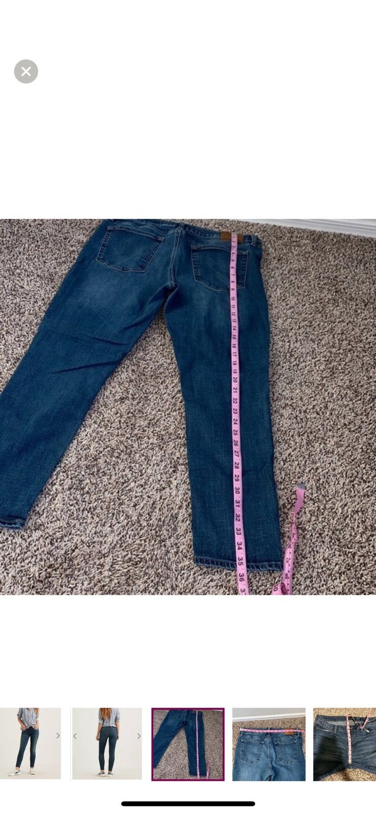Lucky Brand Lucky brand Lolita skinny jeans size 12 Size 34" / US 12 / IT 48 - 4 Thumbnail