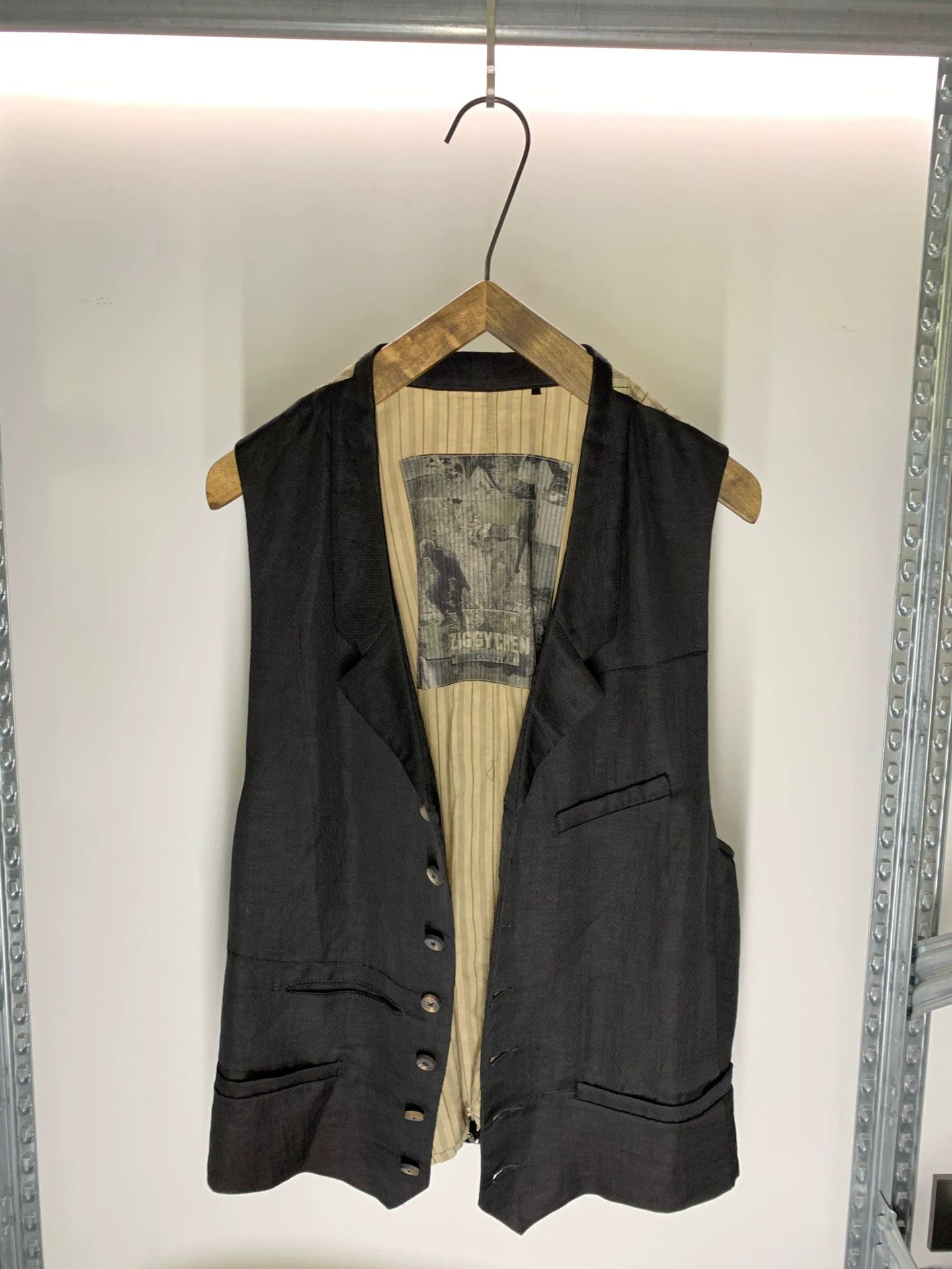 Ziggy Chen Ziggy Chen 21SS Vest Size 48 Size US M / EU 48-50 / 2 - 2 Thumbnail