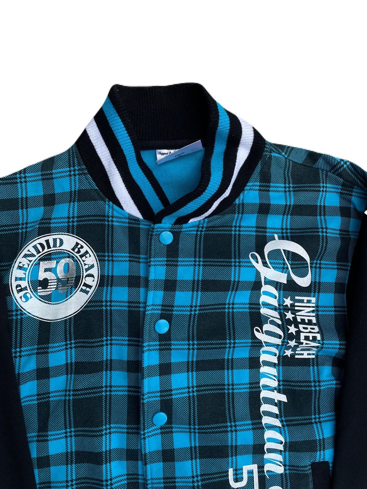 If Six Was Nine 2000s Japanese archive Poem Plaid Jacket Gyaruo Vkei Y2K Size US S / EU 44-46 / 1 - 5 Thumbnail