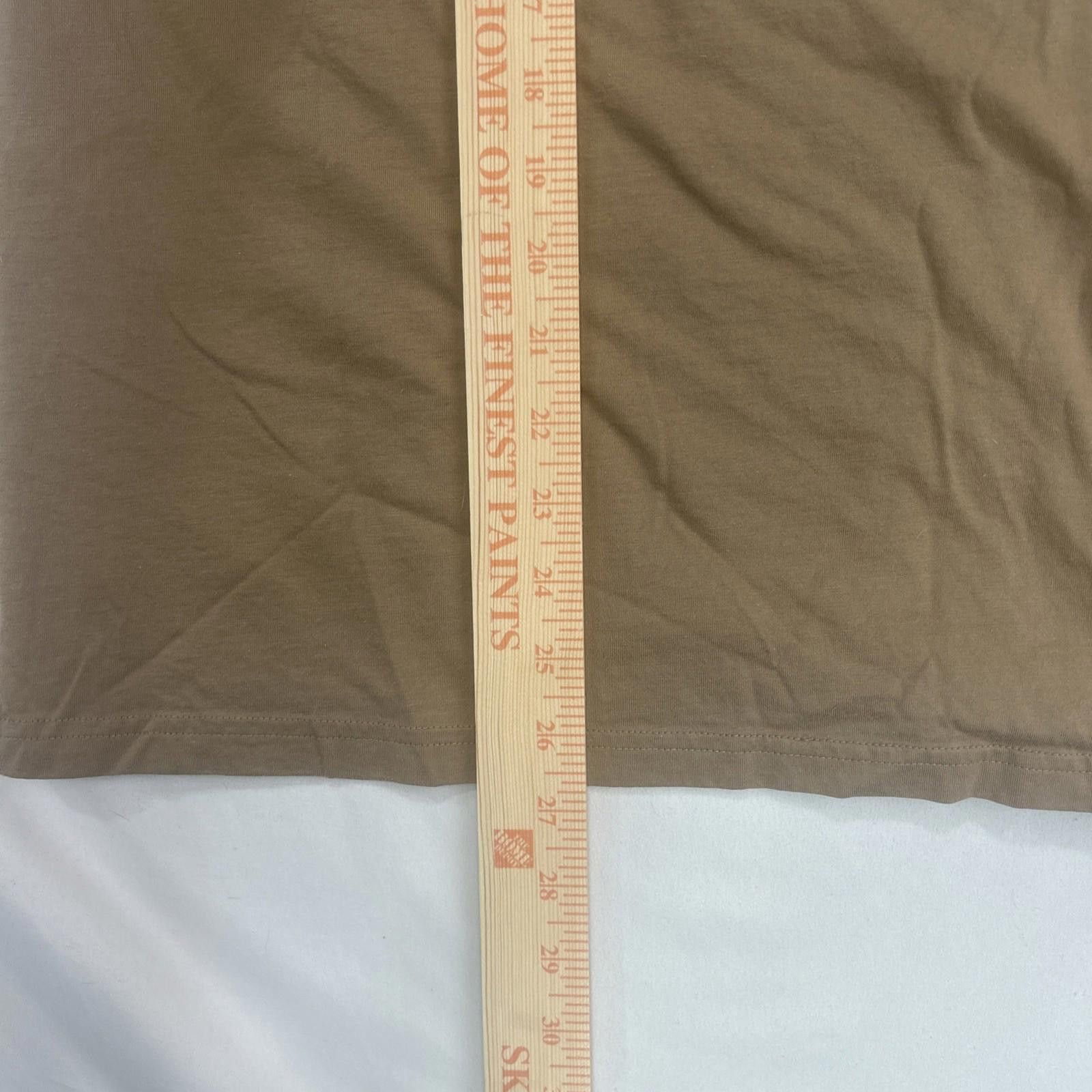H&M H&M T-Shirt Tan Regular Fit Coupe Standar Medium Tan Adult Size US M / EU 48-50 / 2 - 4 Thumbnail
