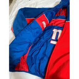 NFL Vintage 1990s NFL Varsity Jacket Double Sided New York Size US M / EU 48-50 / 2 - 10 Thumbnail
