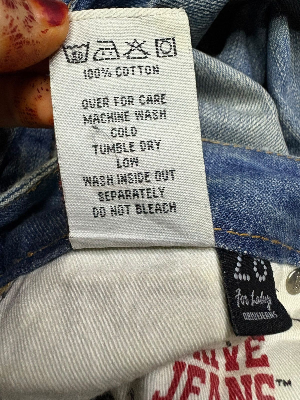 Hysteric Glamour × Japanese Brand Vintage Japanese Brand Blue Wash Bootcut Flare Jeans Size US 29 - 10 Thumbnail