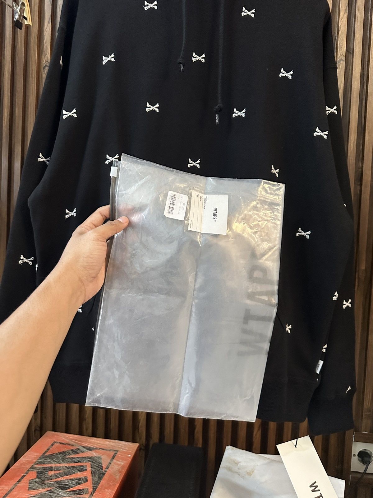 Wtaps WTAPS Acne Bones hoodie Size US L / EU 52-54 / 3 - 4 Thumbnail