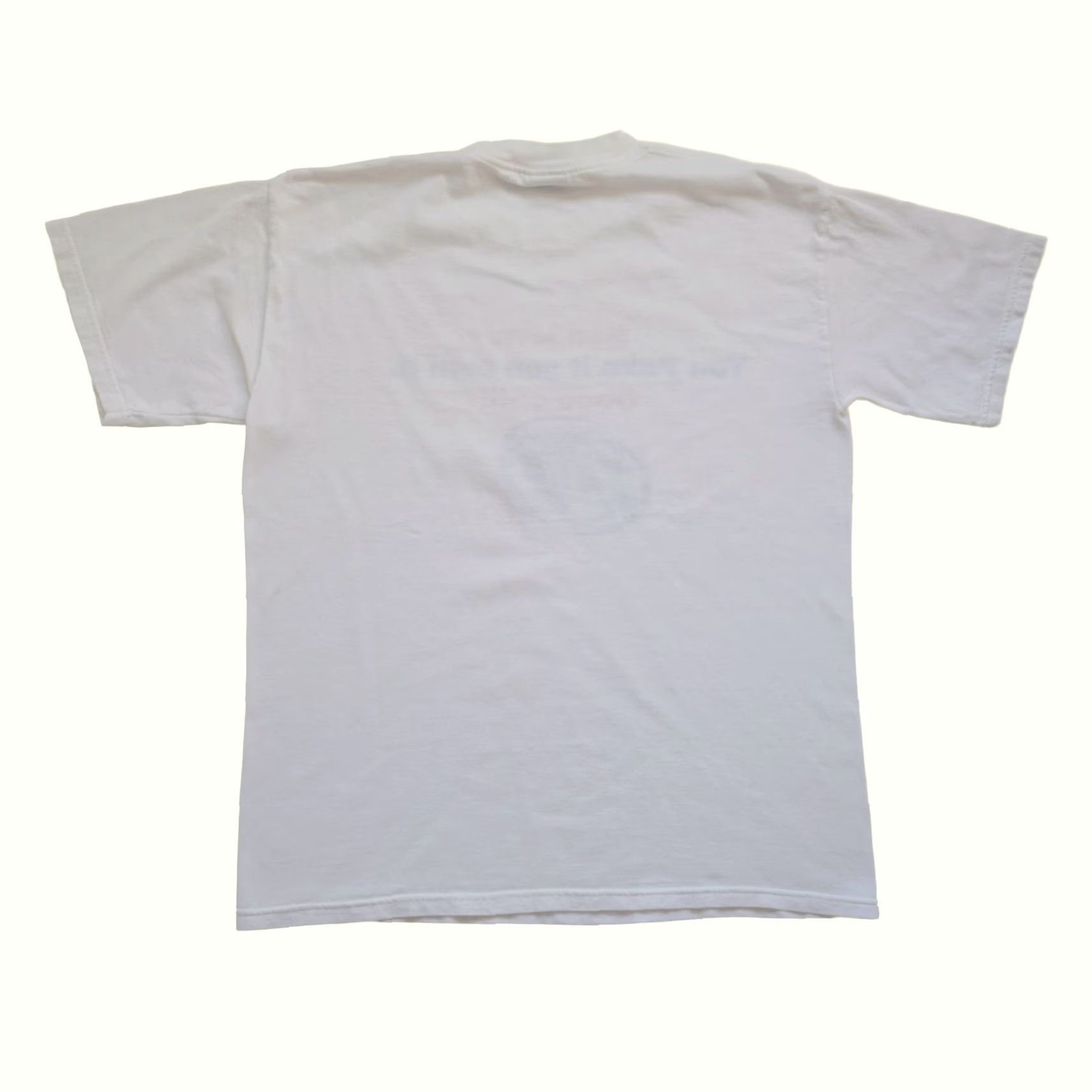 Gildan VINTAGE MILLER LITE BEER Gildan Cotton T Shirt White VTG 90s Y2K FUNNY MAN LAW GRAPHIC M Size US M / EU 48-50 / 2 - 3 Thumbnail