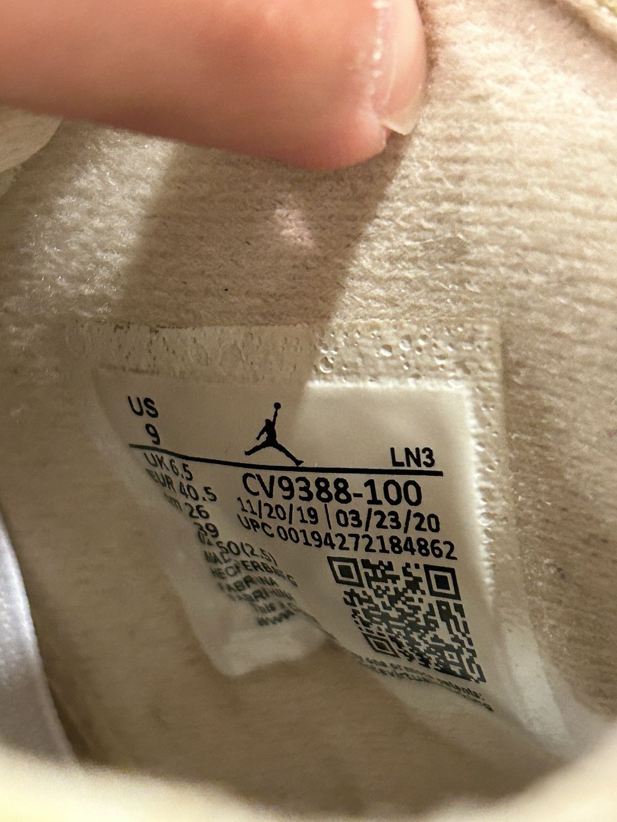 Jordan Brand × Off-White Jordan 4 Retro Off-White Sail (Women's) Size US 7.5 / EU 40-41 - 8 Thumbnail