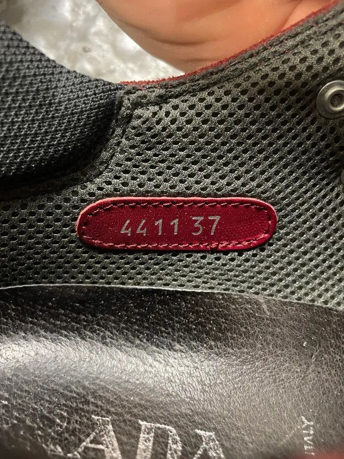 Prada SS1999 Prada Red Vibram Leather Shoes Size US 8 / IT 38 - 8 Thumbnail