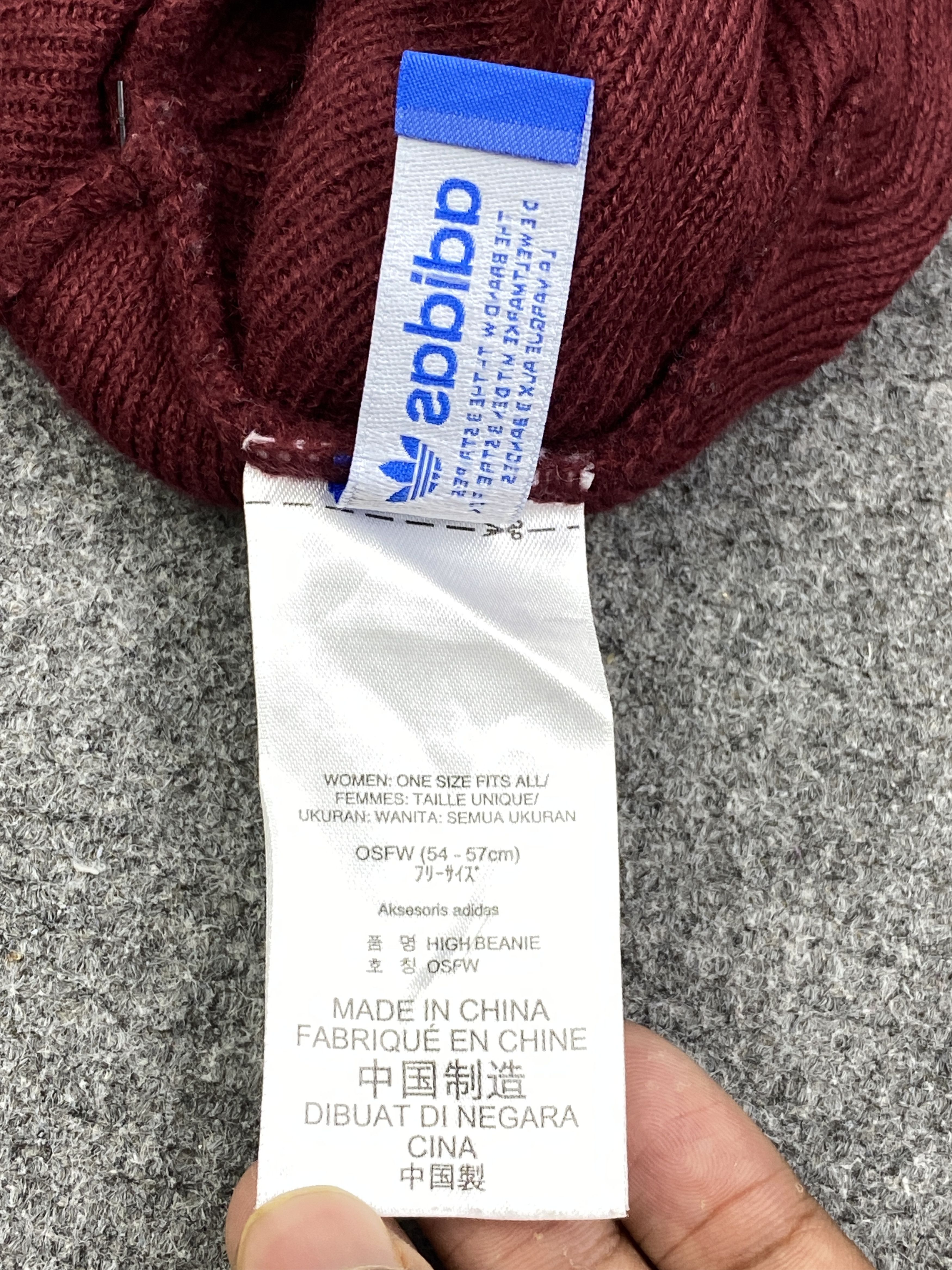 Adidas Vintage Adidas Beanie / Winter Hat / Snow Cap BA0127 Size ONE SIZE - 8 Thumbnail