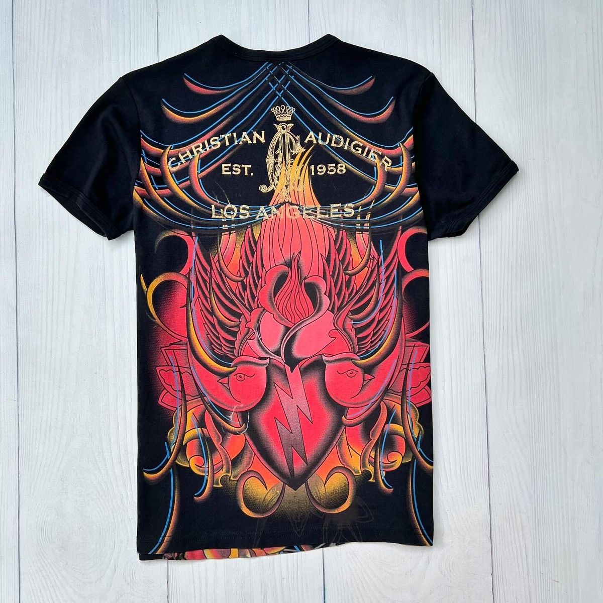 Christian Audigier Ed Hardy Christian Audigier t-shirt vintage Size US XL / EU 56 / 4 - 4 Thumbnail