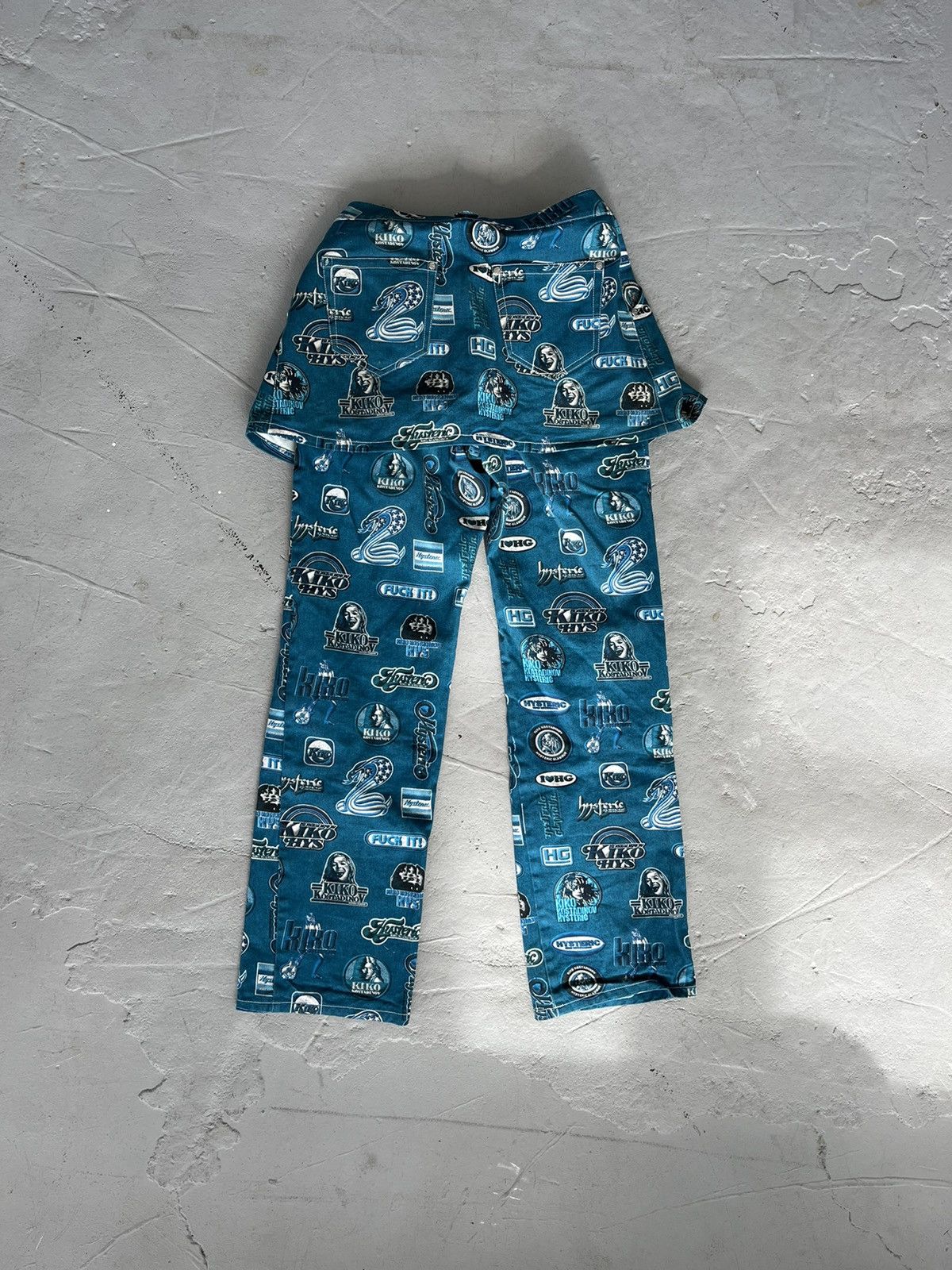 Hysteric Glamour × Kiko Kostadinov Denim pants and skirt set | Grailed