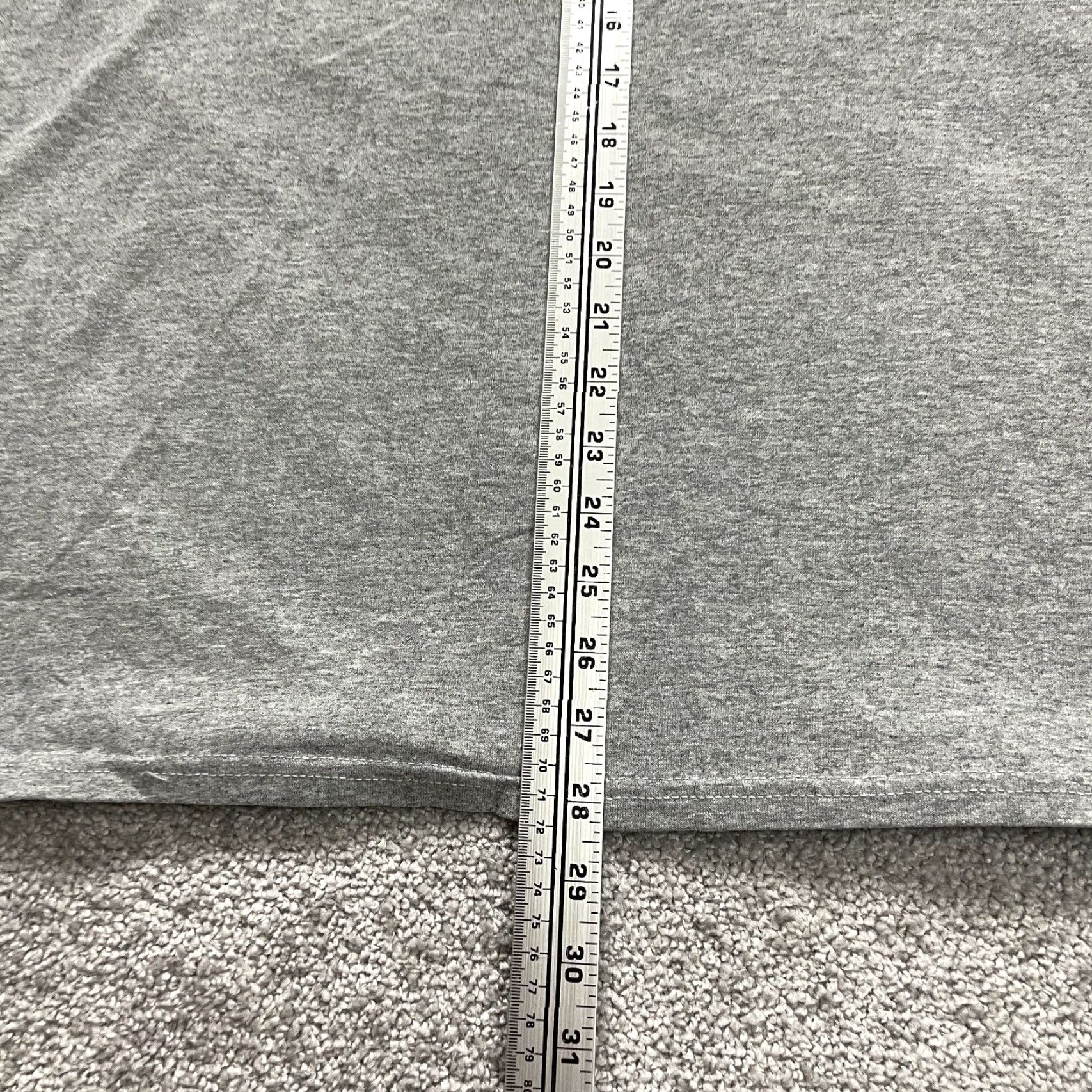 Gildan Gildan DryBlend T-Shirt Mens 2XL Gray Crew Neck Short Sleeve Cotton Basic Size US XXL / EU 58 / 5 - 6 Thumbnail