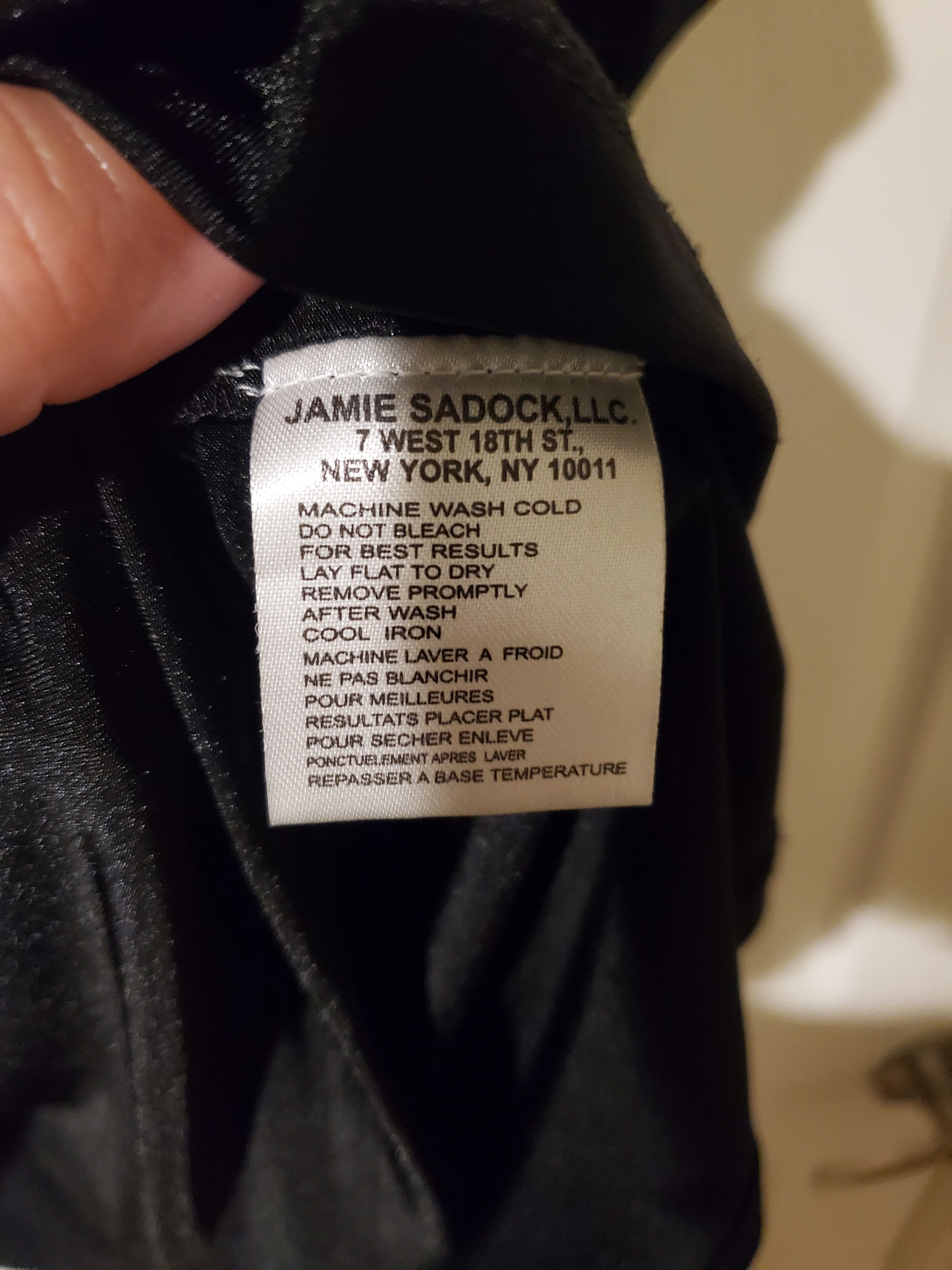 Vintage Unique Vintage Jamie Sadock Black Blouse (size M) Size M / US 6-8 / IT 42-44 - 3 Thumbnail