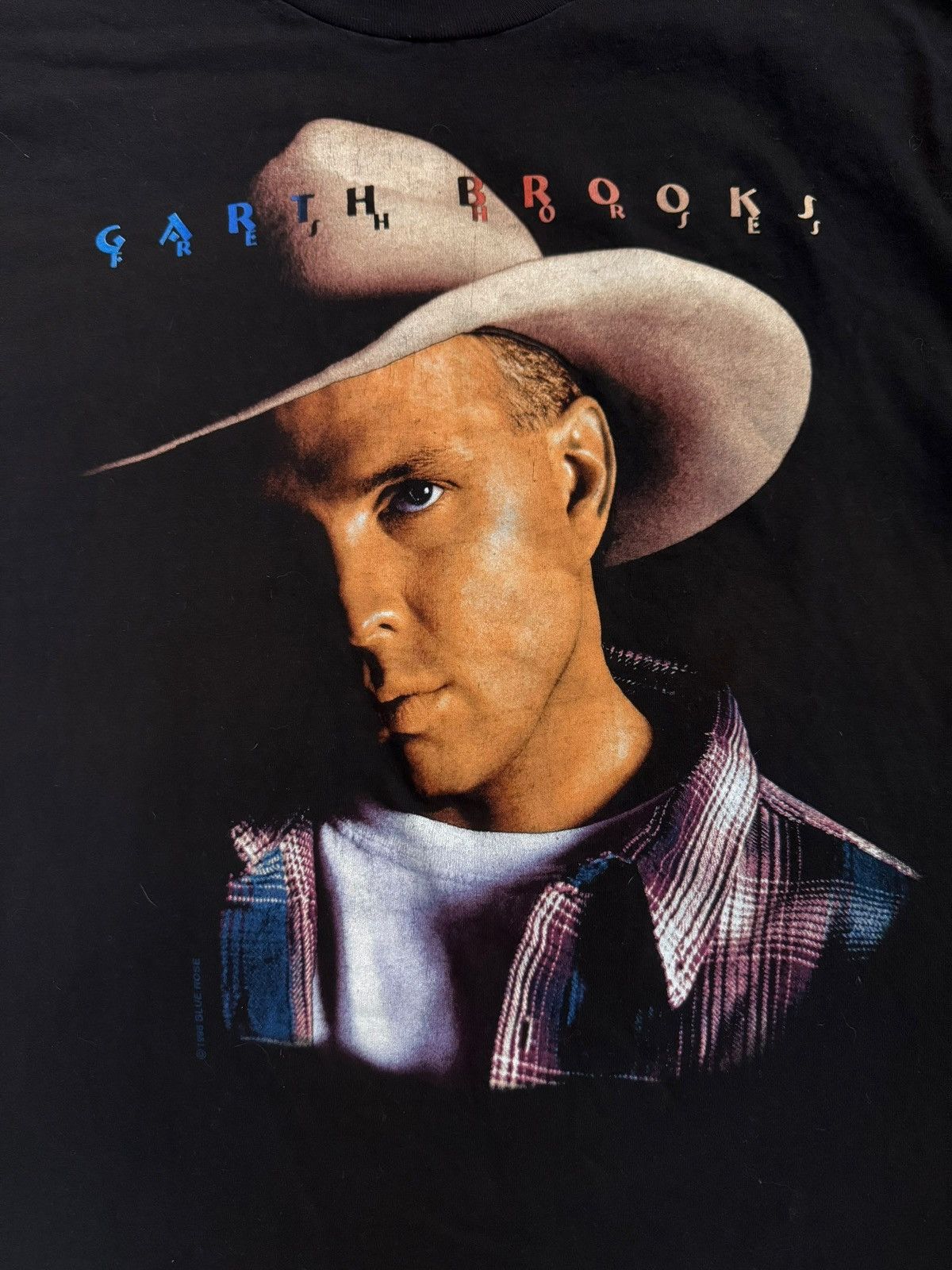 Hanes Garth Brooks Vintage Fresh Horses Tour T-shirt size xl Size US XL / EU 56 / 4 - 2 Thumbnail