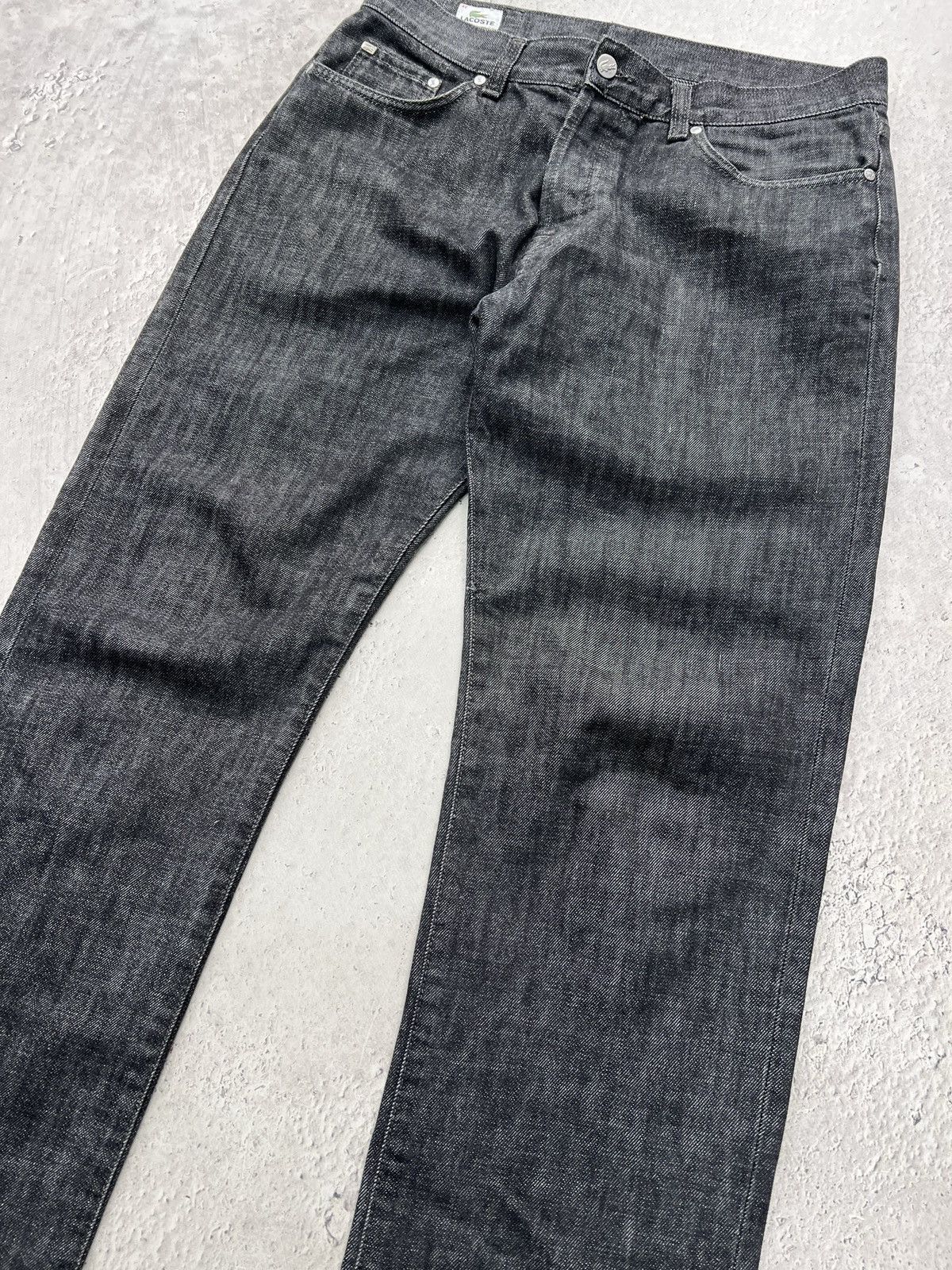 Japanese Brand × Lacoste VINTAGE JAPANESE LACOSTE BAGGY REGULAR GRAY PANTS Size US 34 / EU 50 - 4 Thumbnail