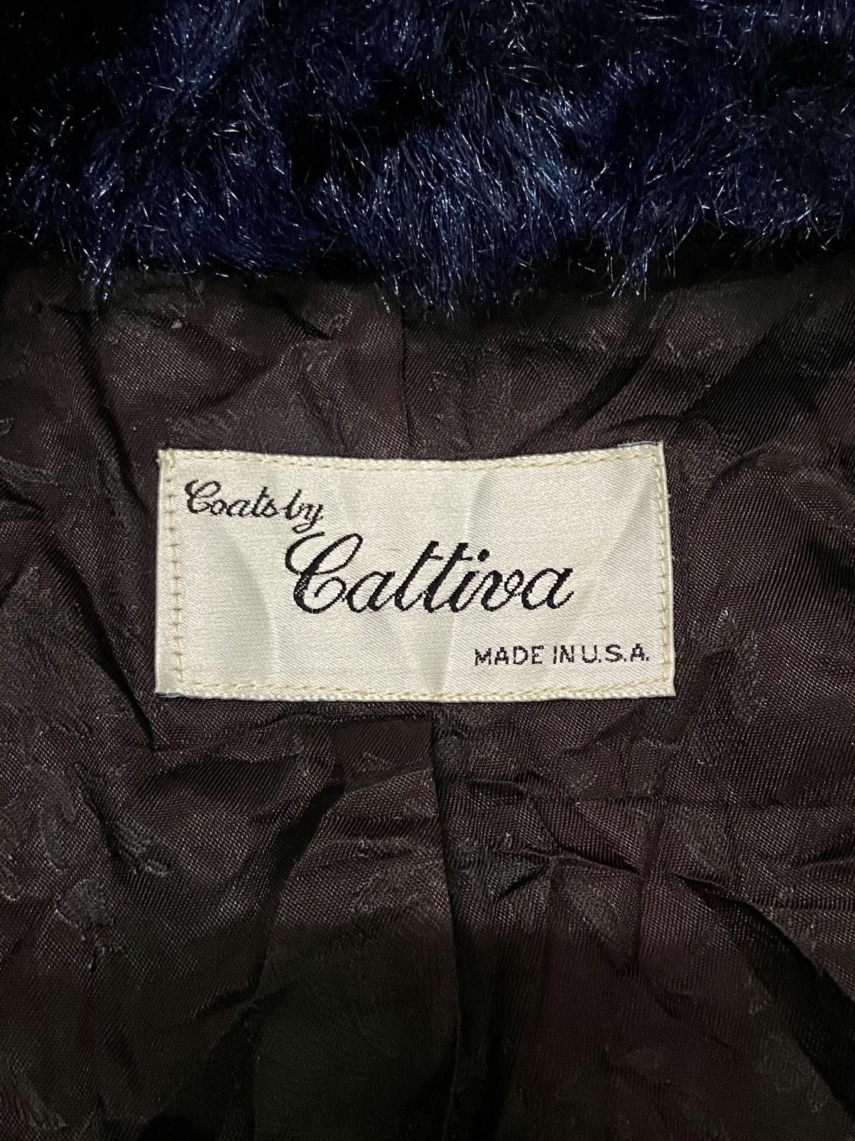 Vintage CATTIVA FUR JACKET 🔥🔥 Size M / US 6-8 / IT 42-44 - 8 Thumbnail