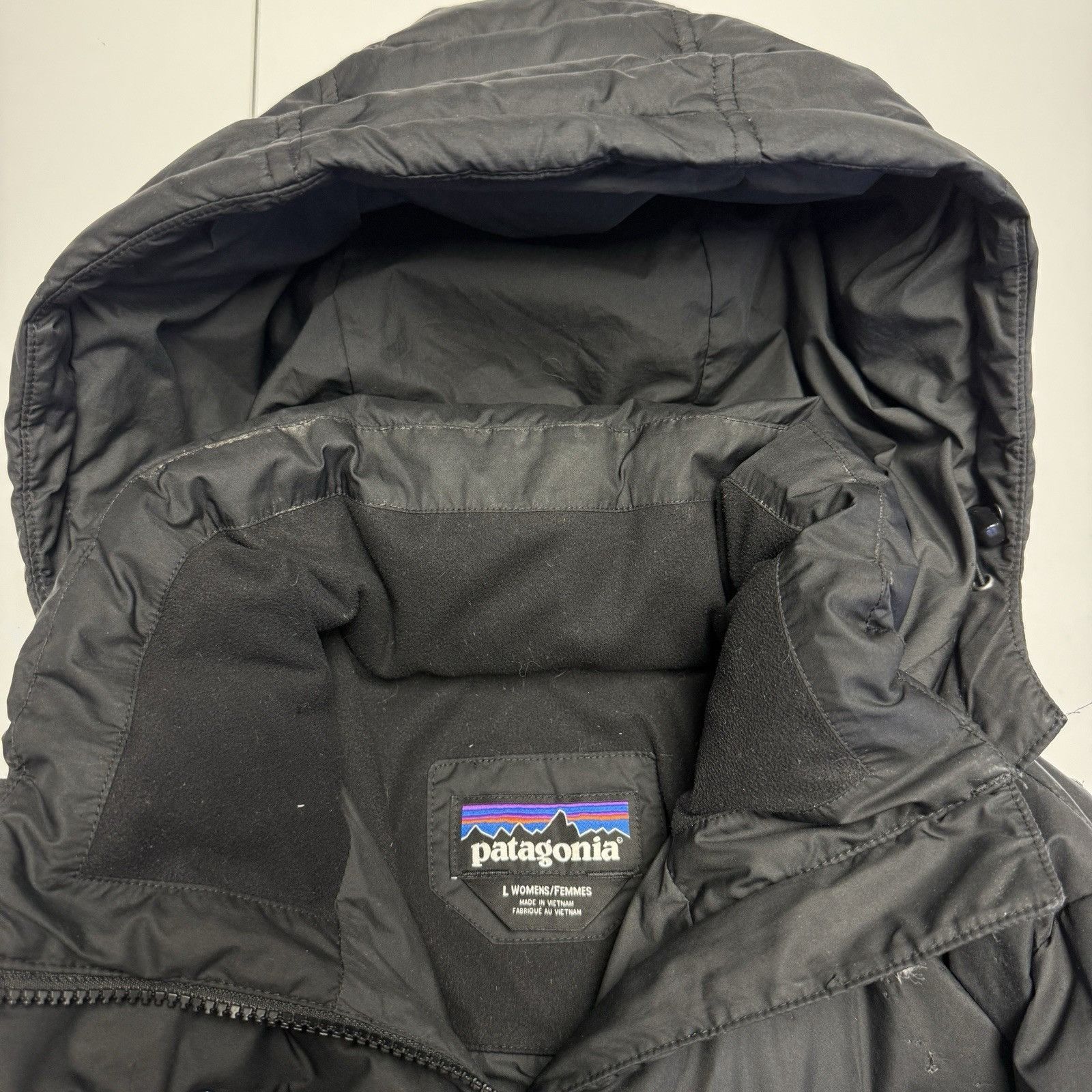 Patagonia Patagonia Down With It Parka Womens Large Black 600 Fill Size L / US 10 / IT 46 - 17 Thumbnail