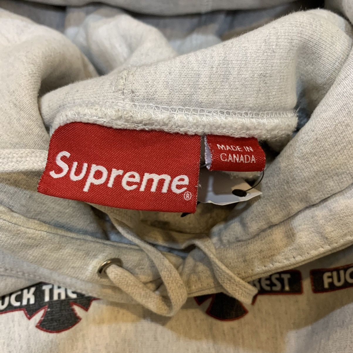 Independent Truck Co. × Supreme Supreme x Independent Truck FW15 Hooded Sweatshirt Grey Size US M / EU 48-50 / 2 - 9 Thumbnail