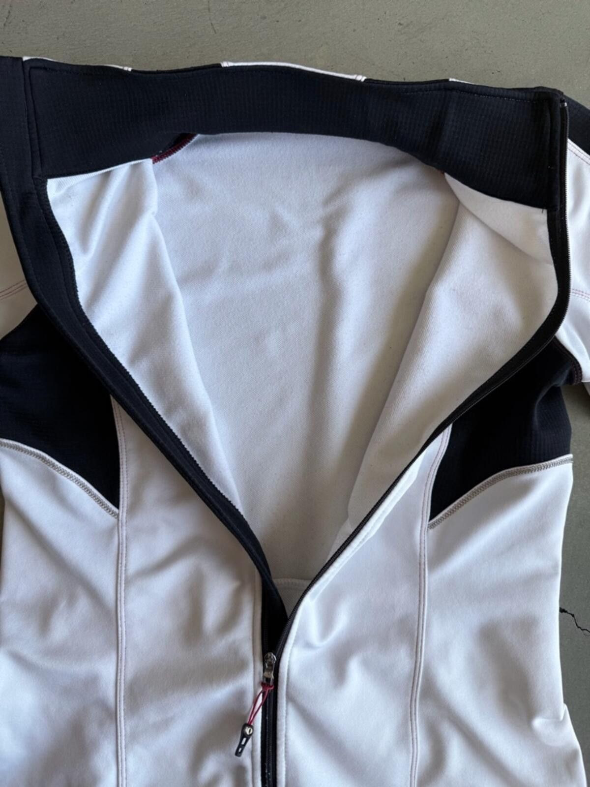 PEARL iZUMi Pearl Izumi / Thermal Zip Jacket / White Black Cycling Size M / US 6-8 / IT 42-44 - 10 Thumbnail