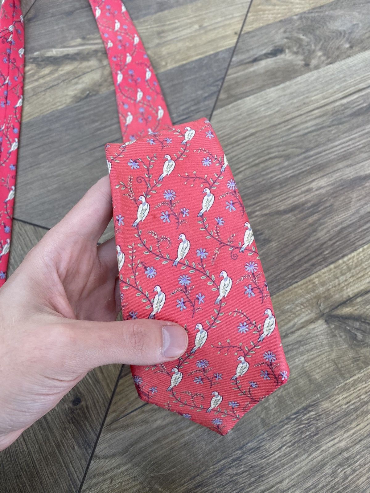 Hermes Vintage Hermes Tie Size ONE SIZE - 7 Thumbnail
