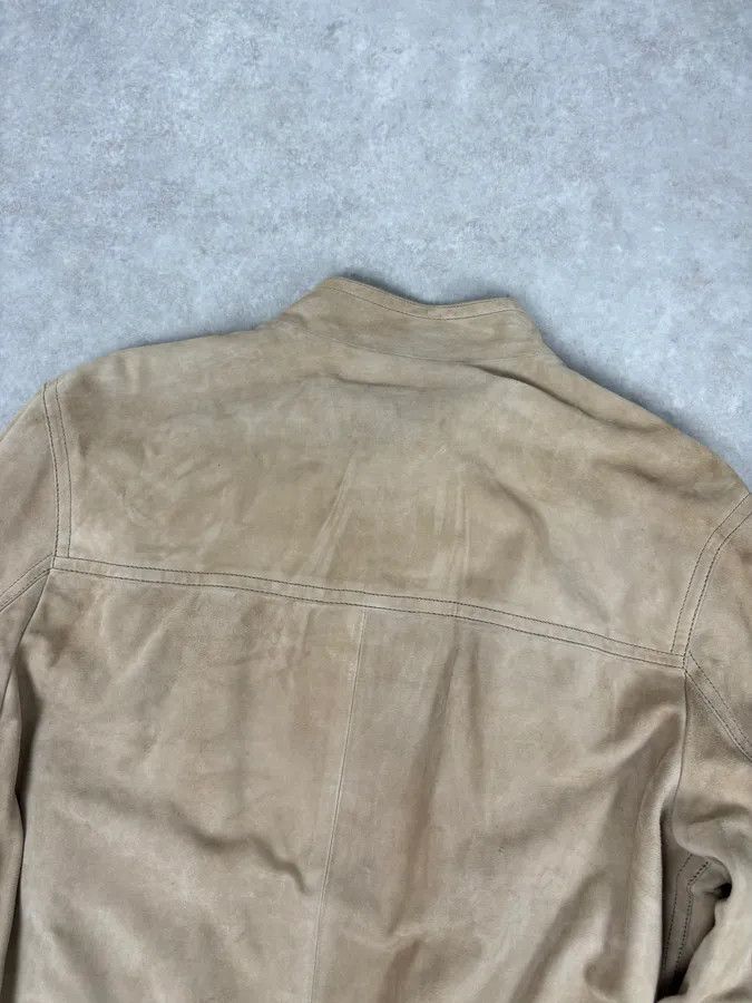 Prada AW2009 Prada Beige Suede Bomber Jacket Size US M / EU 48-50 / 2 - 6 Thumbnail