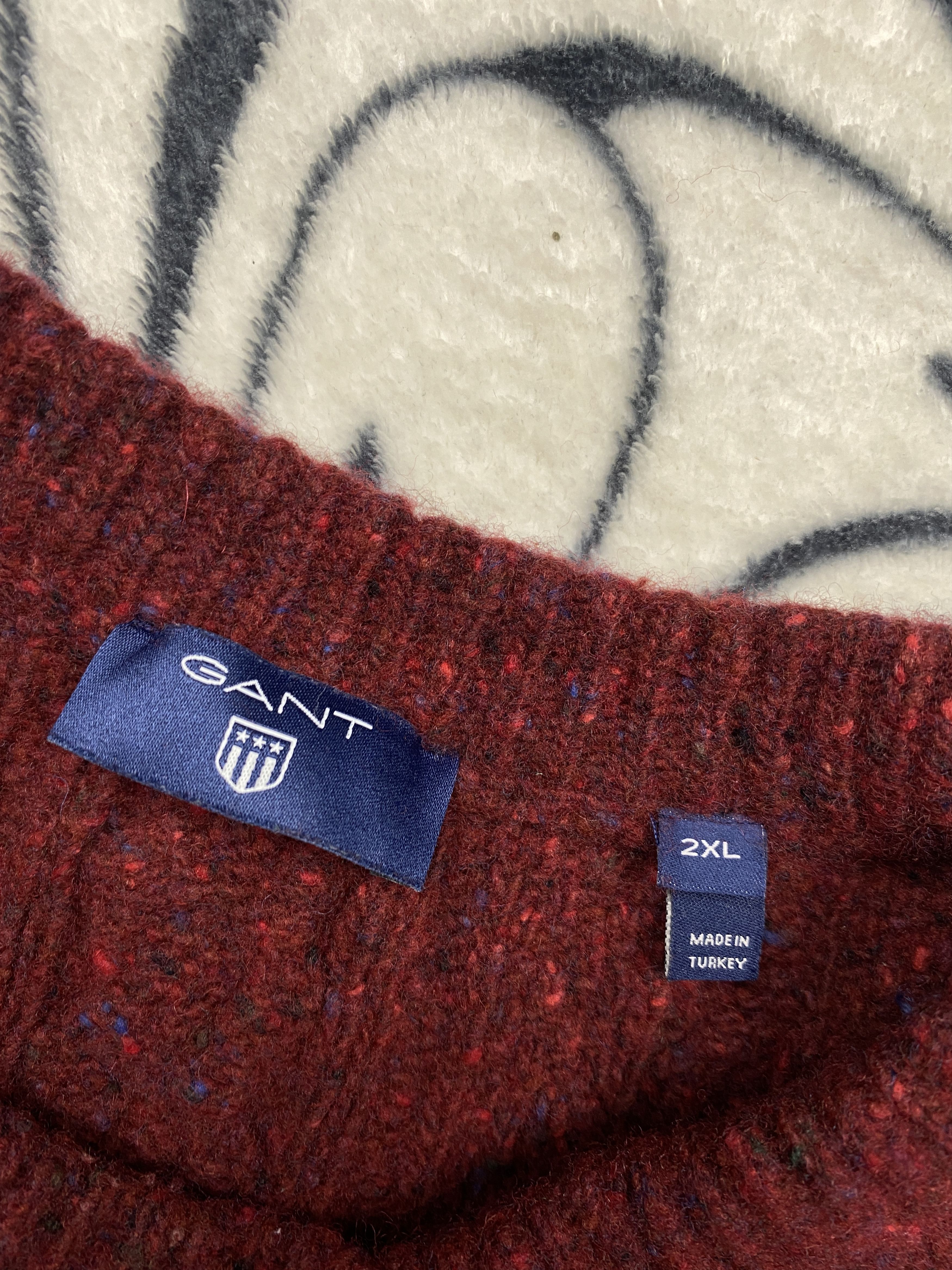 Gant × Vintage Gant Vintage Wool Knit Sweater Size US XXL / EU 58 / 5 - 4 Thumbnail