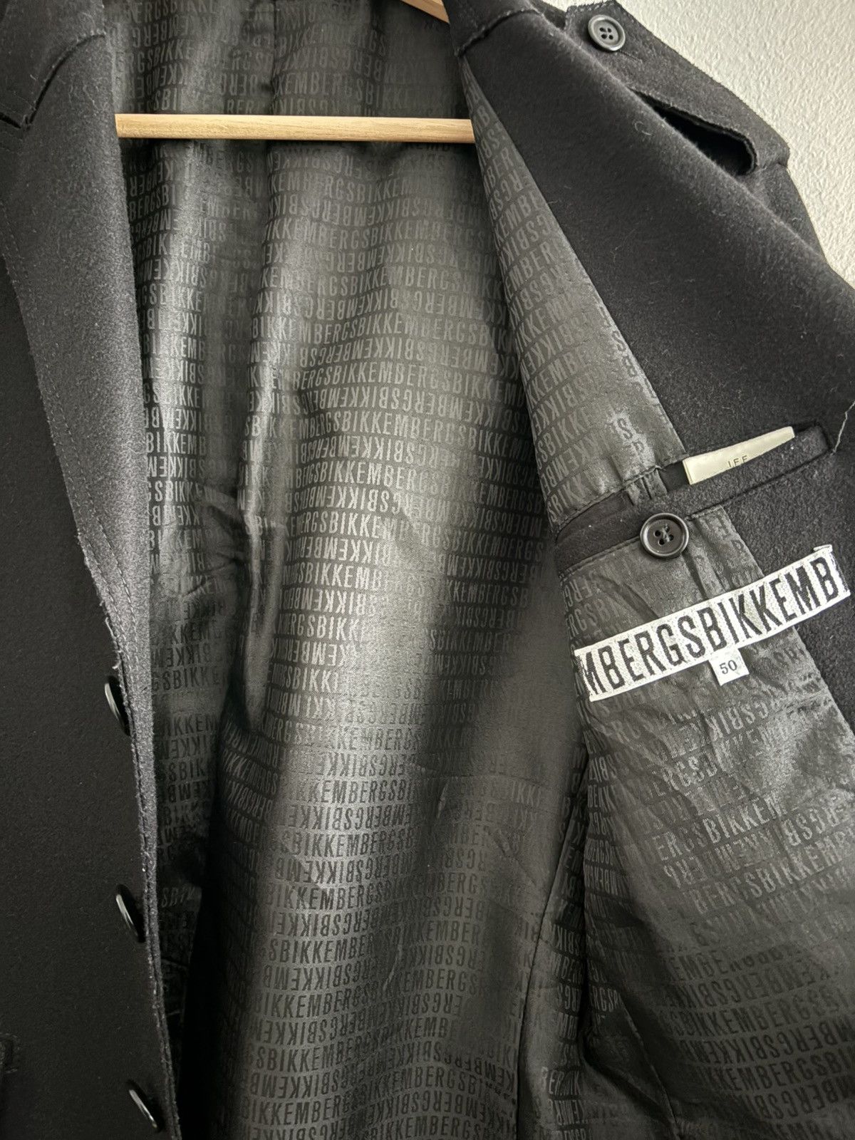Dirk Bikkembergs Dirk Bikkemburgs Military Blazer Jacket Size US M / EU 48-50 / 2 - 5 Thumbnail