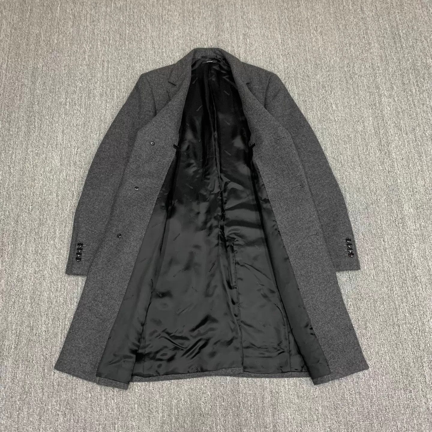 Hermes Hermes Gray Wool Coat Size 48 98 New Size US M / EU 48-50 / 2 - 6 Thumbnail