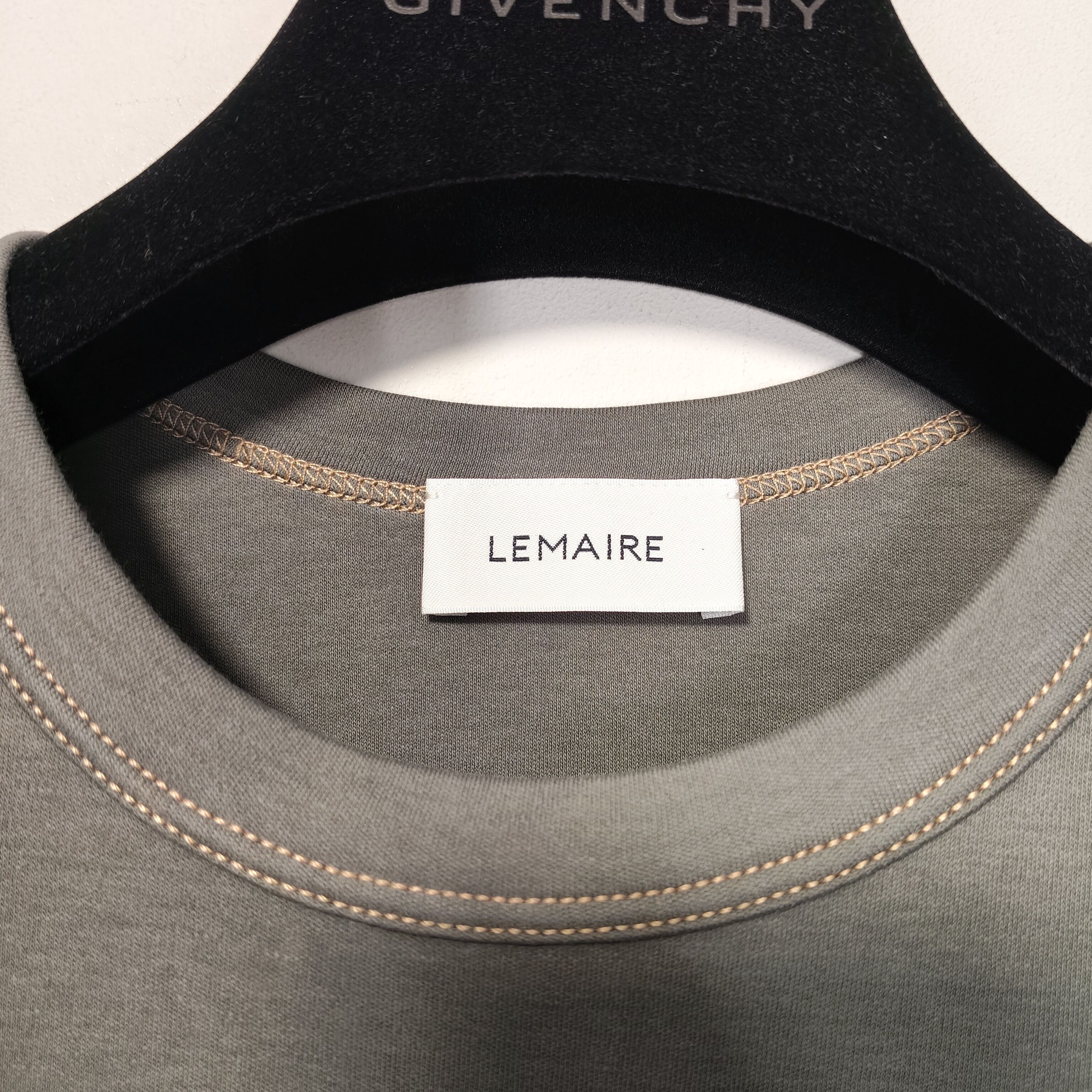 Lemaire Soft cotton t-shirt Size US XL / EU 56 / 4 - 2 Thumbnail