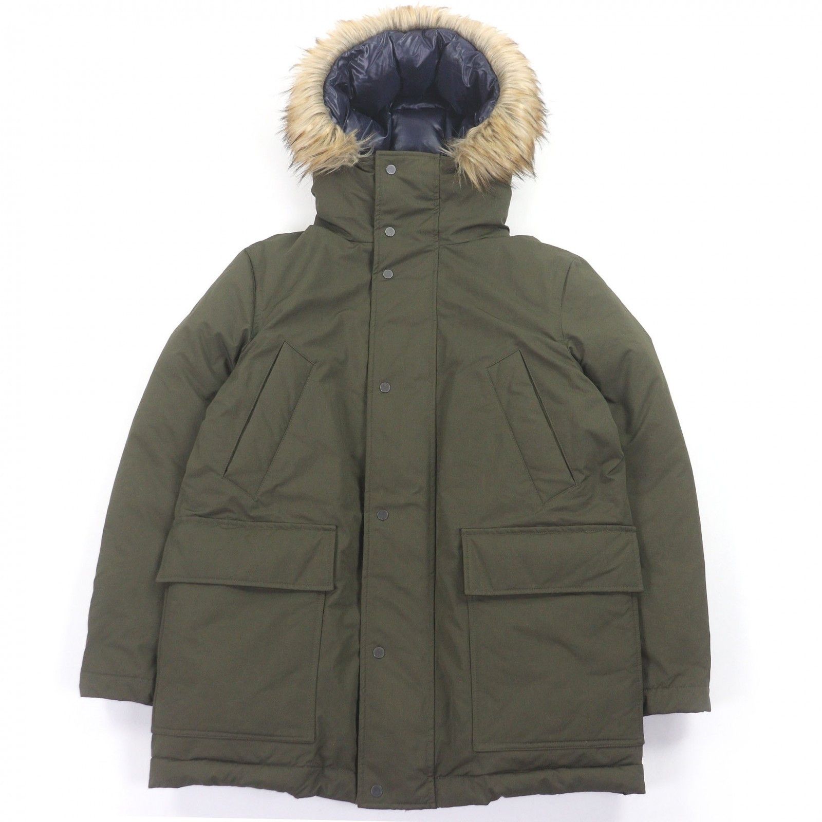 Paul Smith Paul Smith Paul Smith French Down Hooded Down Coat Plastic / Synthetic Outerwear DUTY FREE for USA Size ONE SIZE - 1 Thumbnail